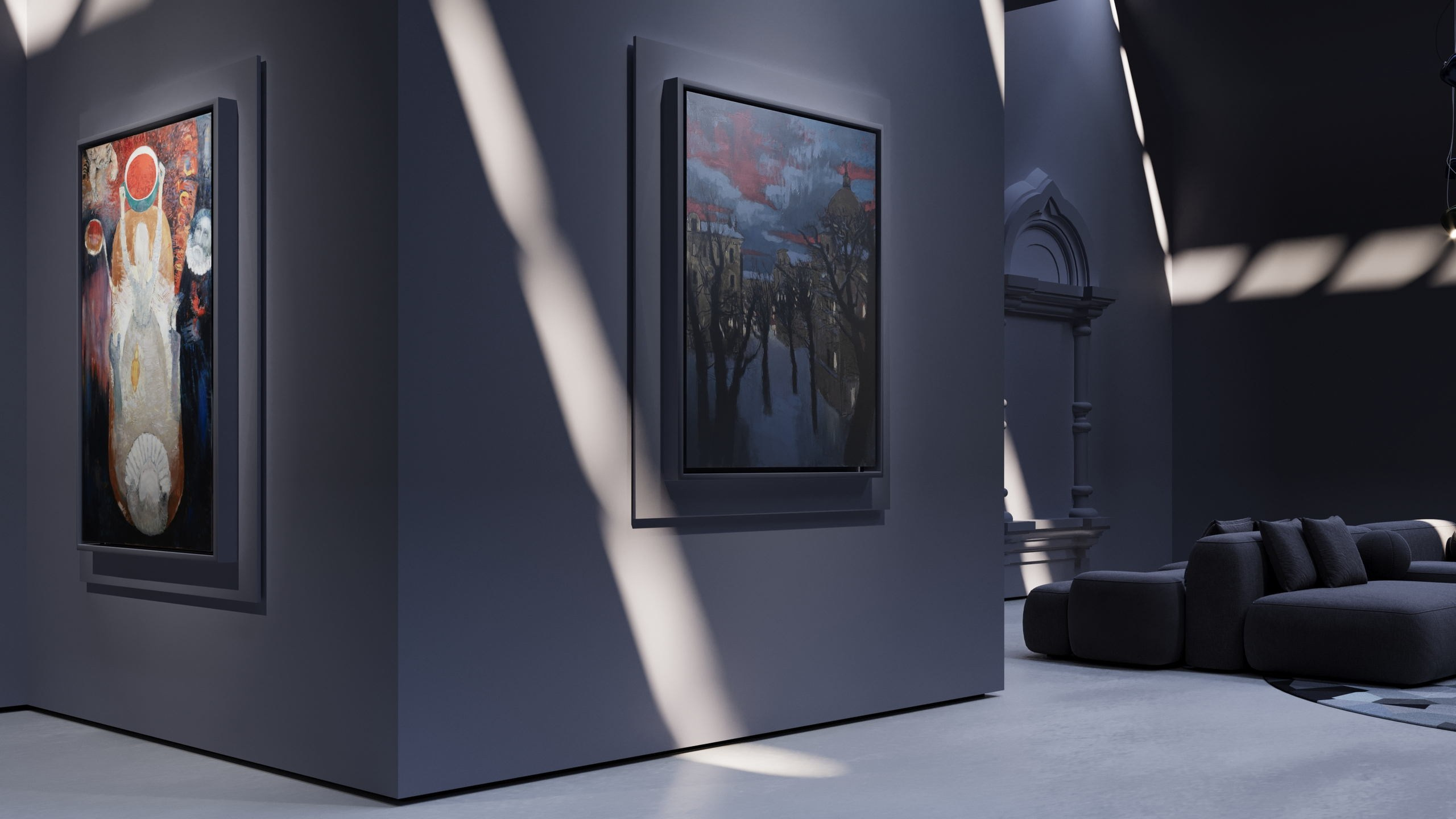 Онлайн выставка. Paintings by the artist Sergey Ratchin