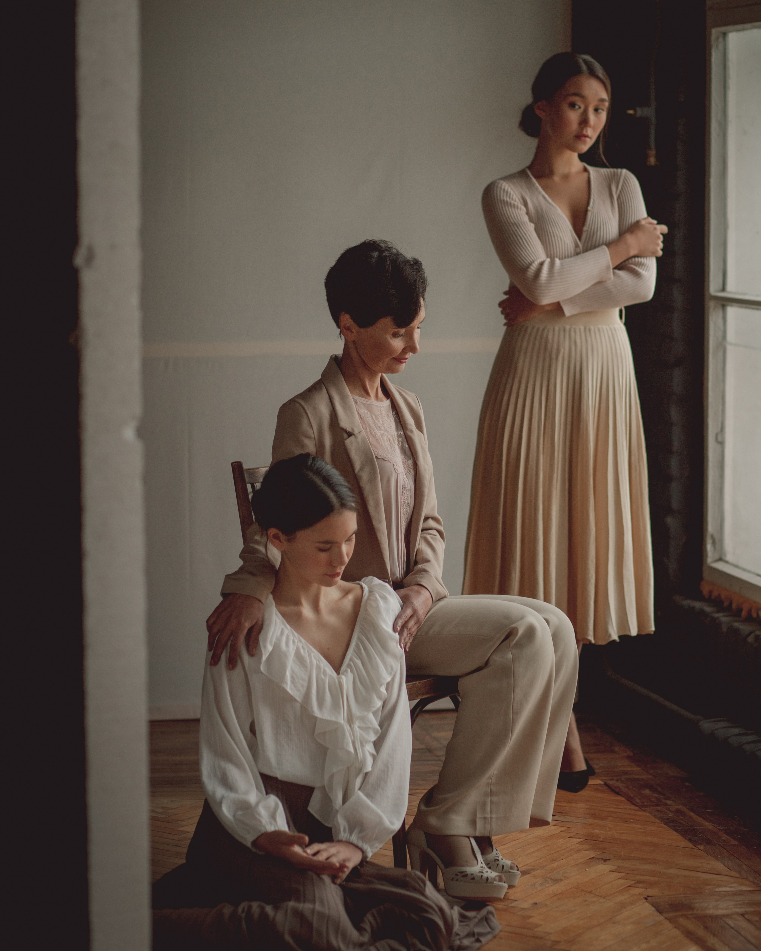 Мама и дочери. Семейный фотограф Ольга Барабанова