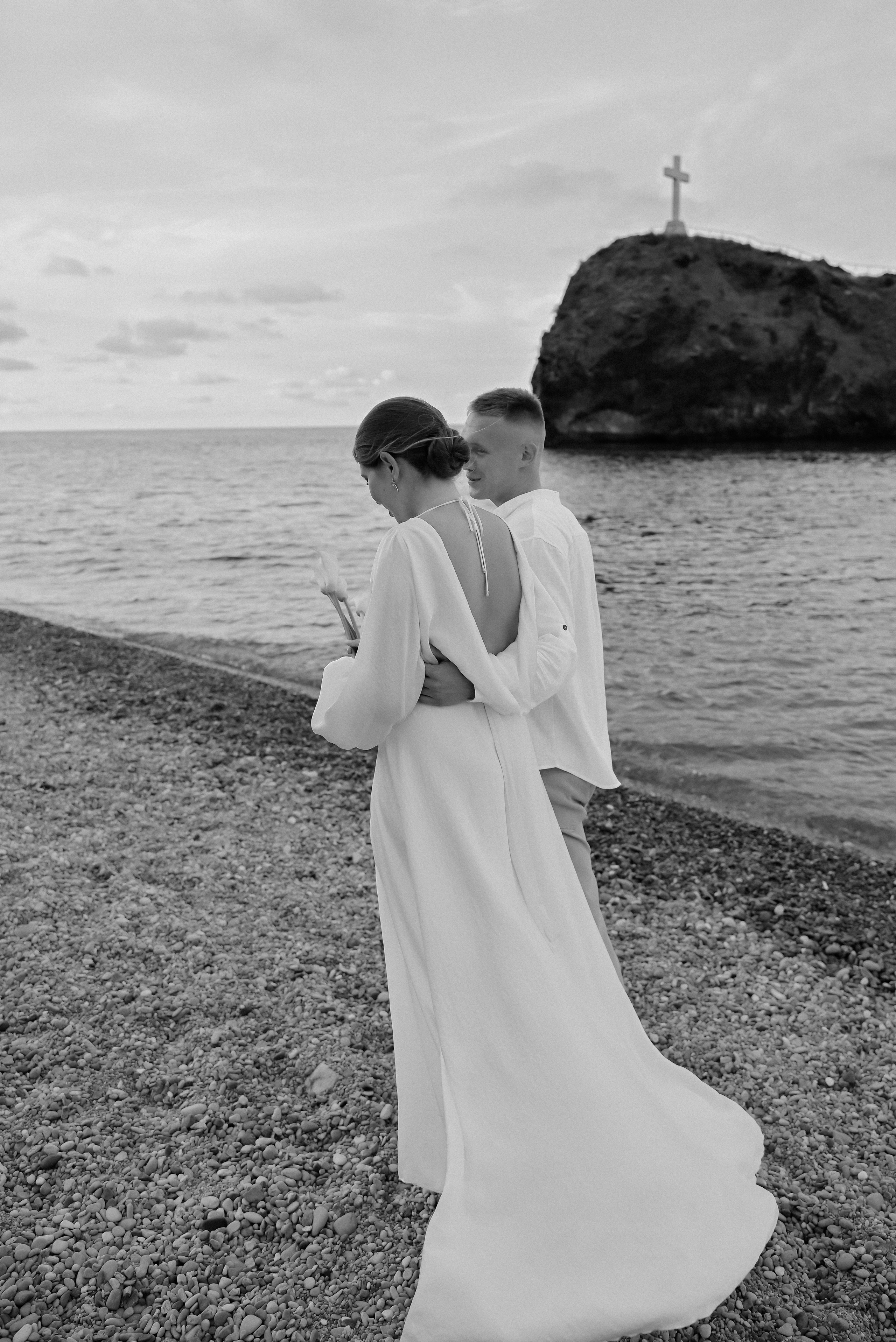 Марк Татьяна Рассвет Яшмовый пляж. Свадебный фотограф Анна Хочева