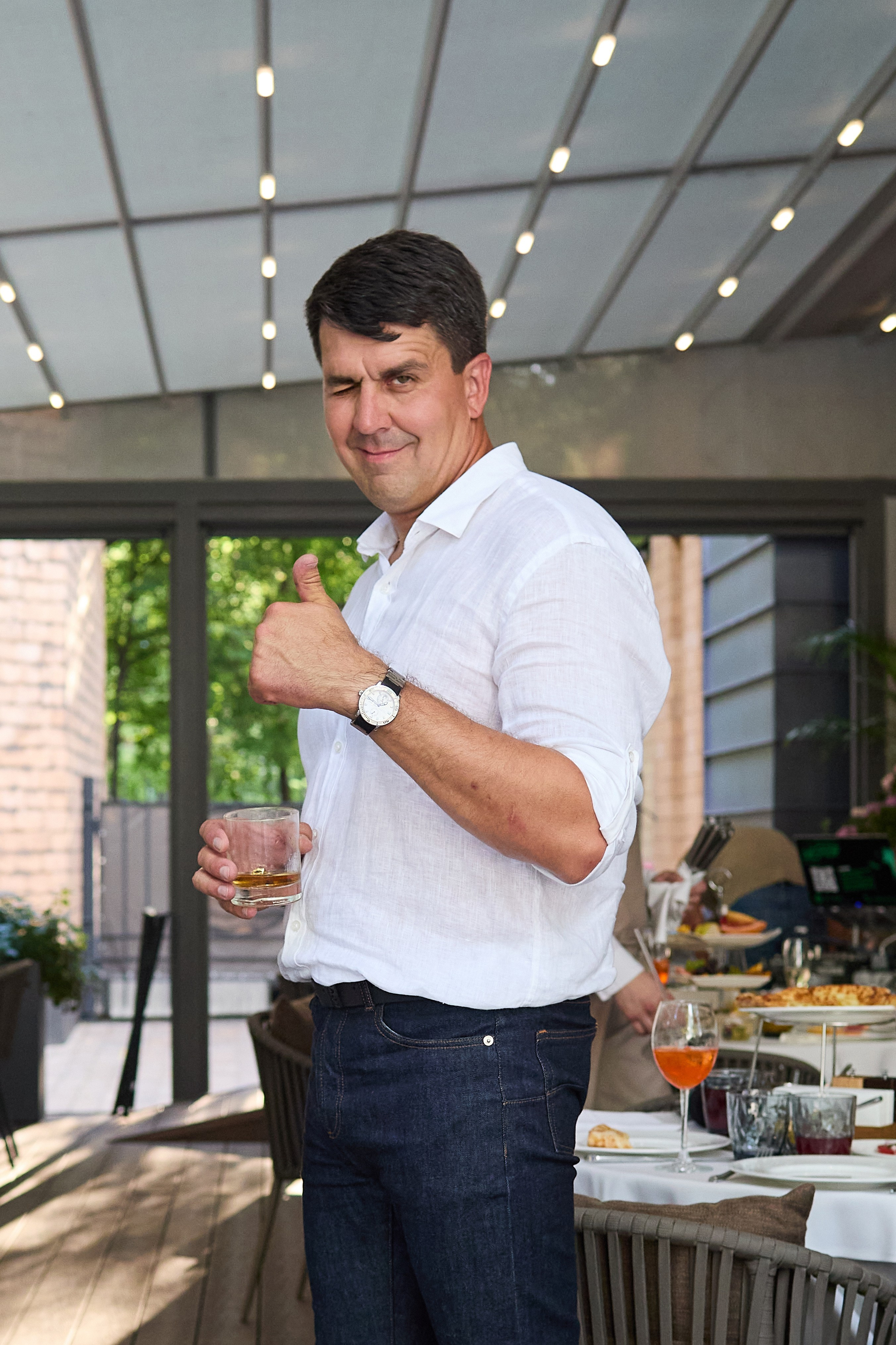 День Рождения 45 лет в ресторане «Ривьера». Александр Осин — корпоративный и семейный фотограф в Москве