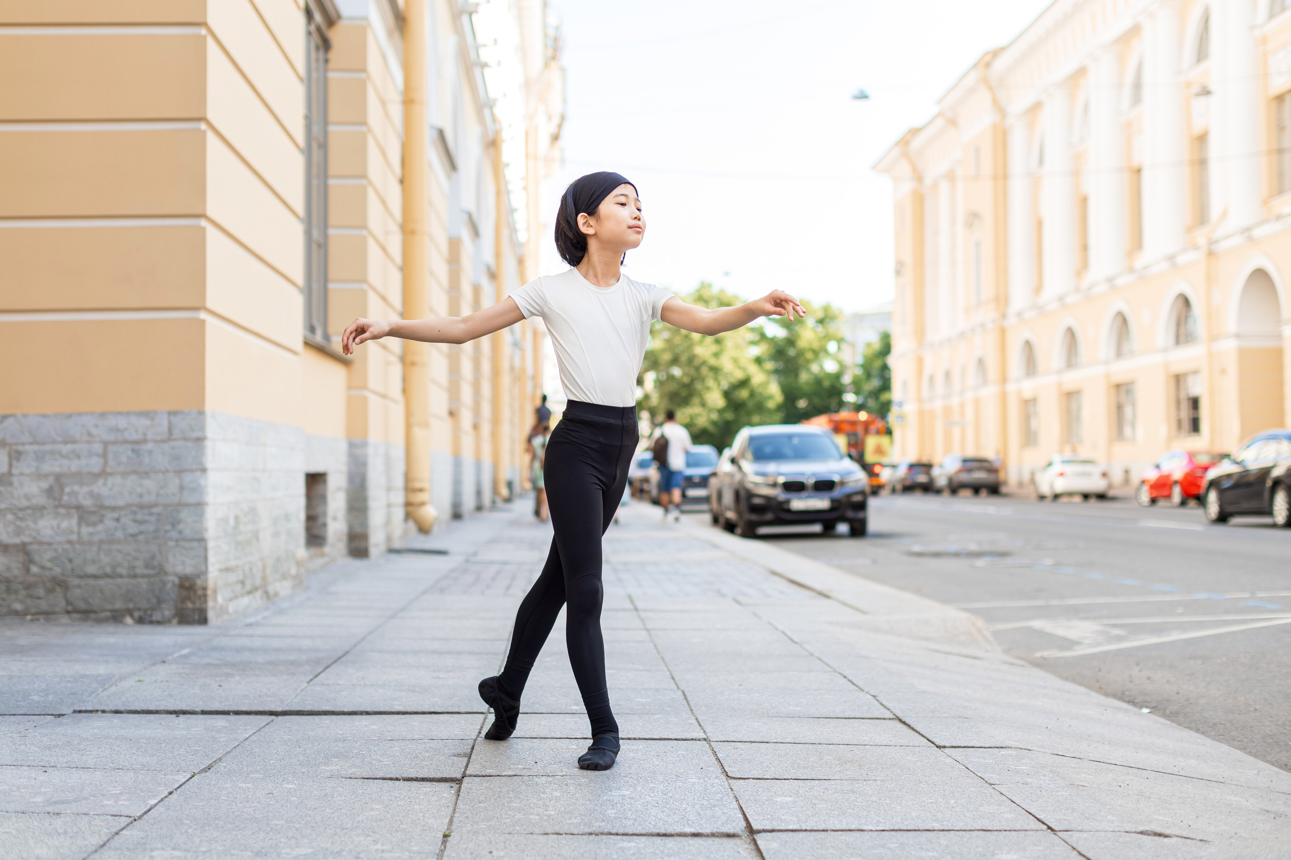 Балетная съёмка на улице. Балетный фотограф Алина Ханько — Душа Балета