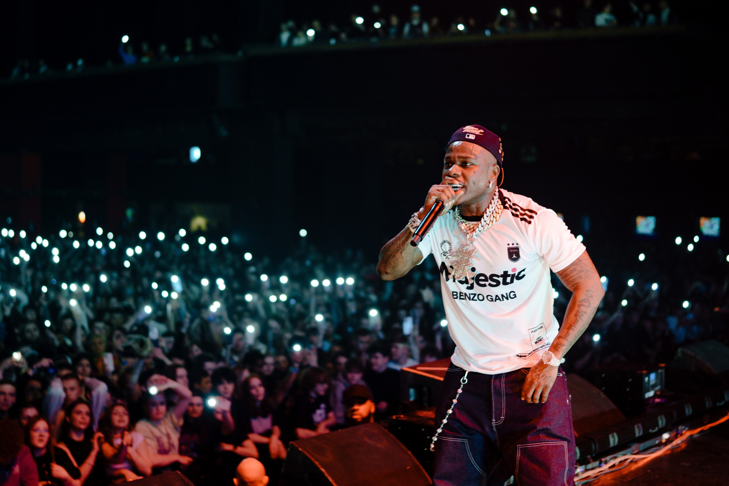 DaBaby в Москве в VK STADIUM. Репортажный фотограф Москва Сергей Дружинин