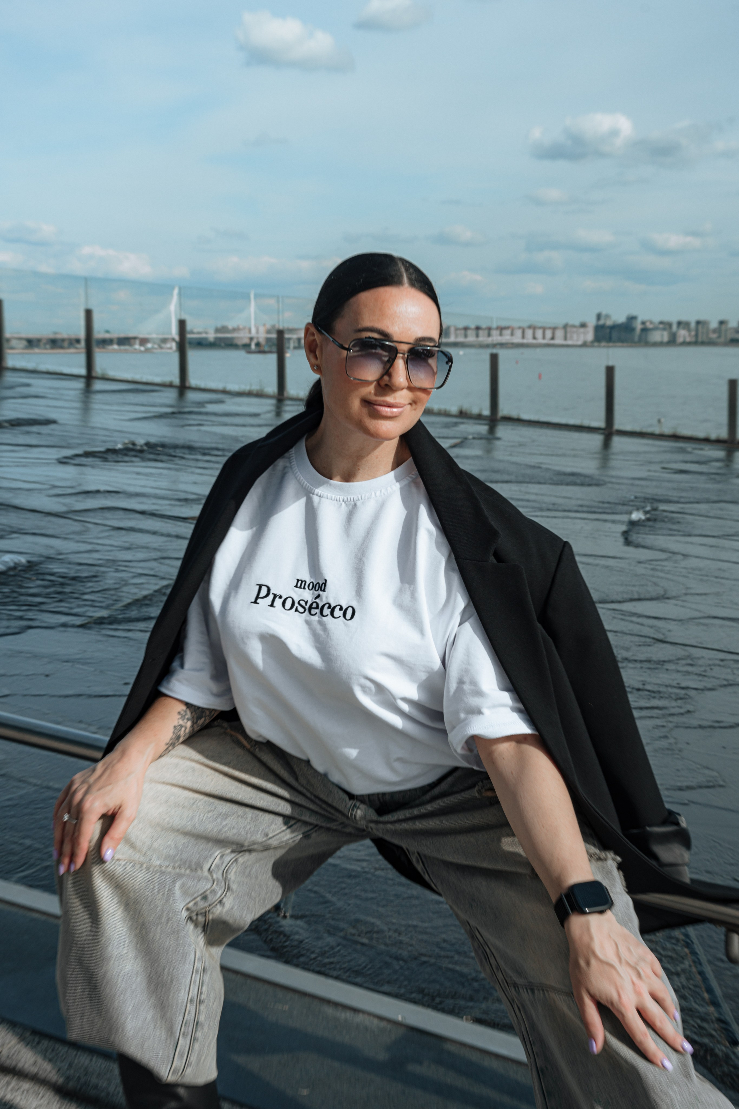 Елена. Лахта центр. Портретный фотограф в Санкт-Петербурге Дмитриева Наталия