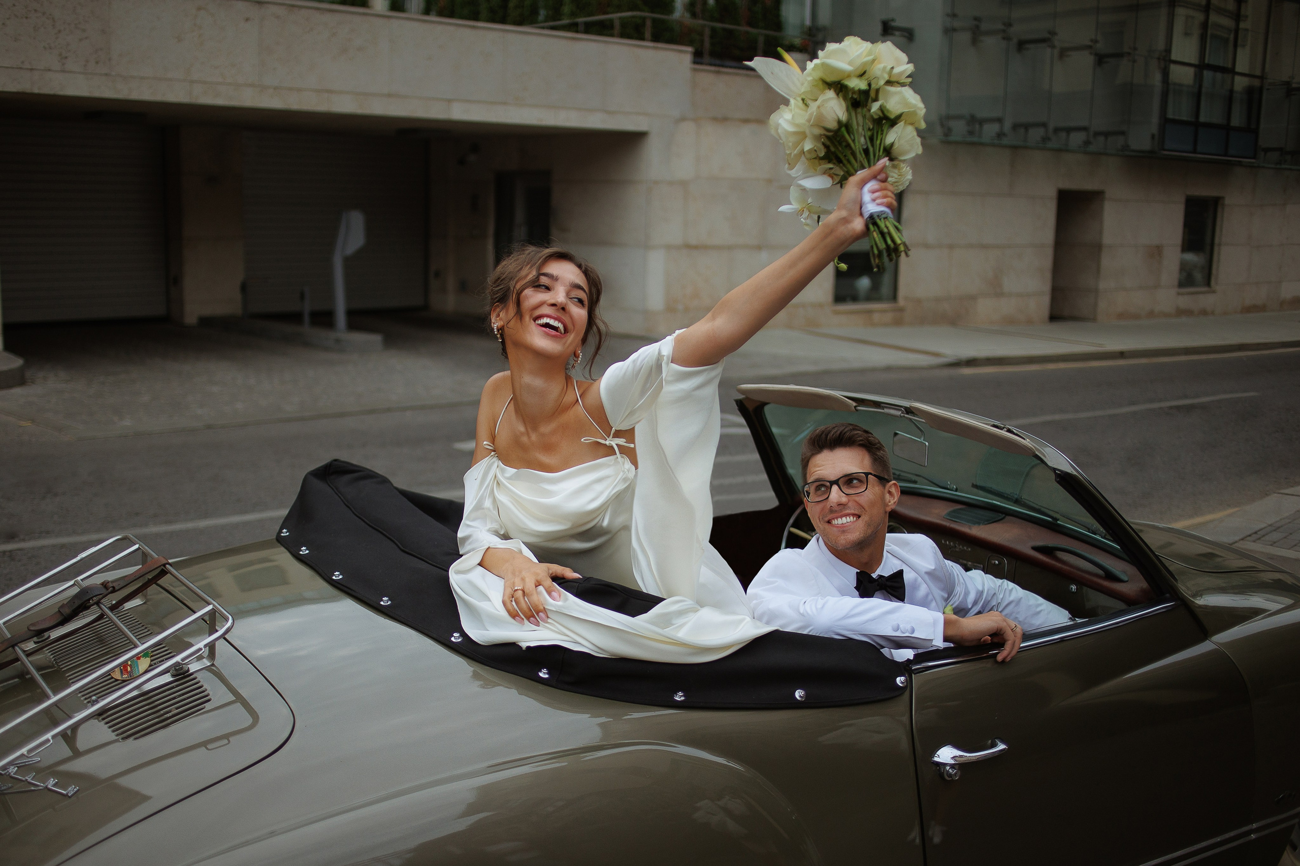 Ретро машина Анна и Владислав. Марковкина КрисТина