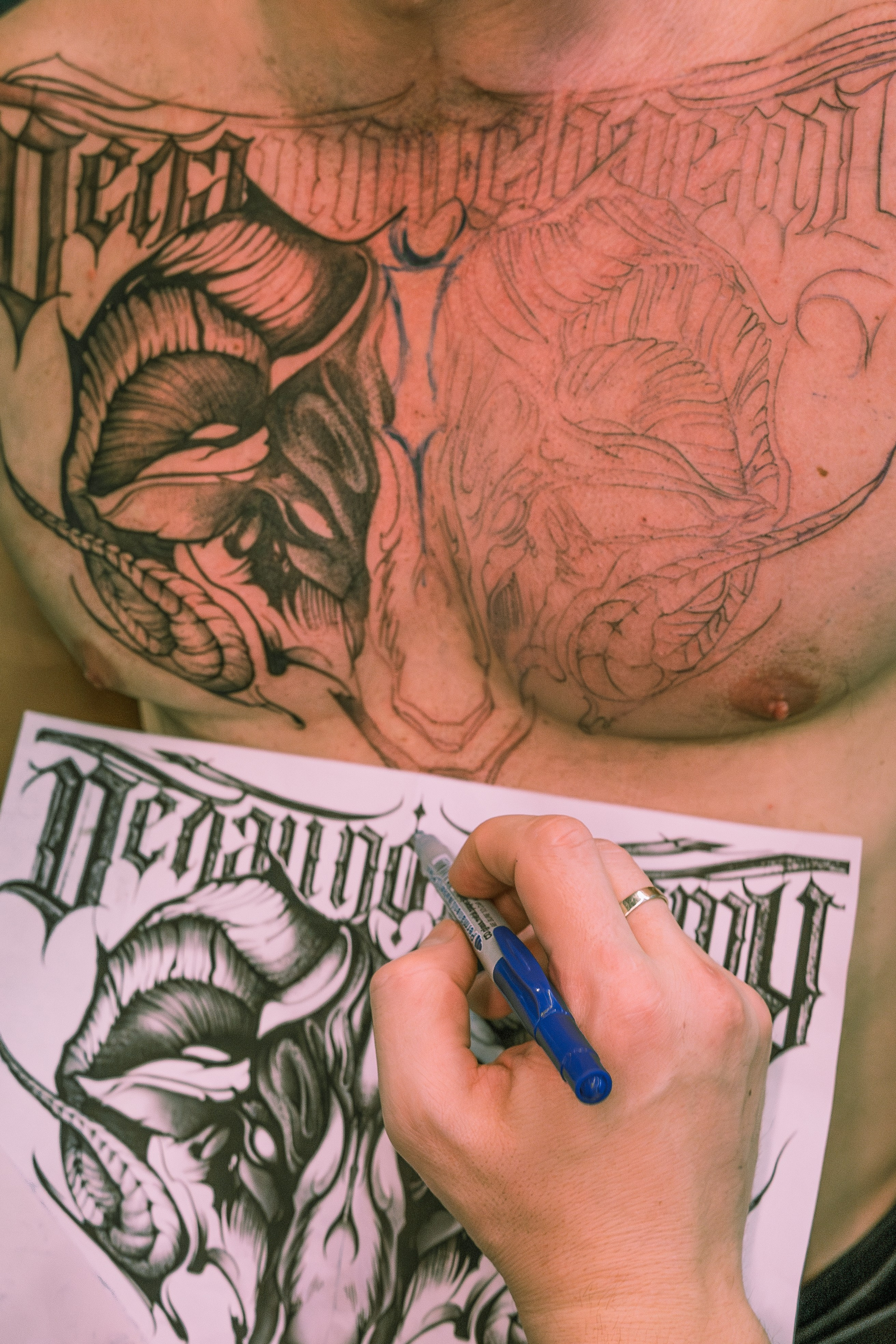 Фотограф для тату салона Александр Шалагин