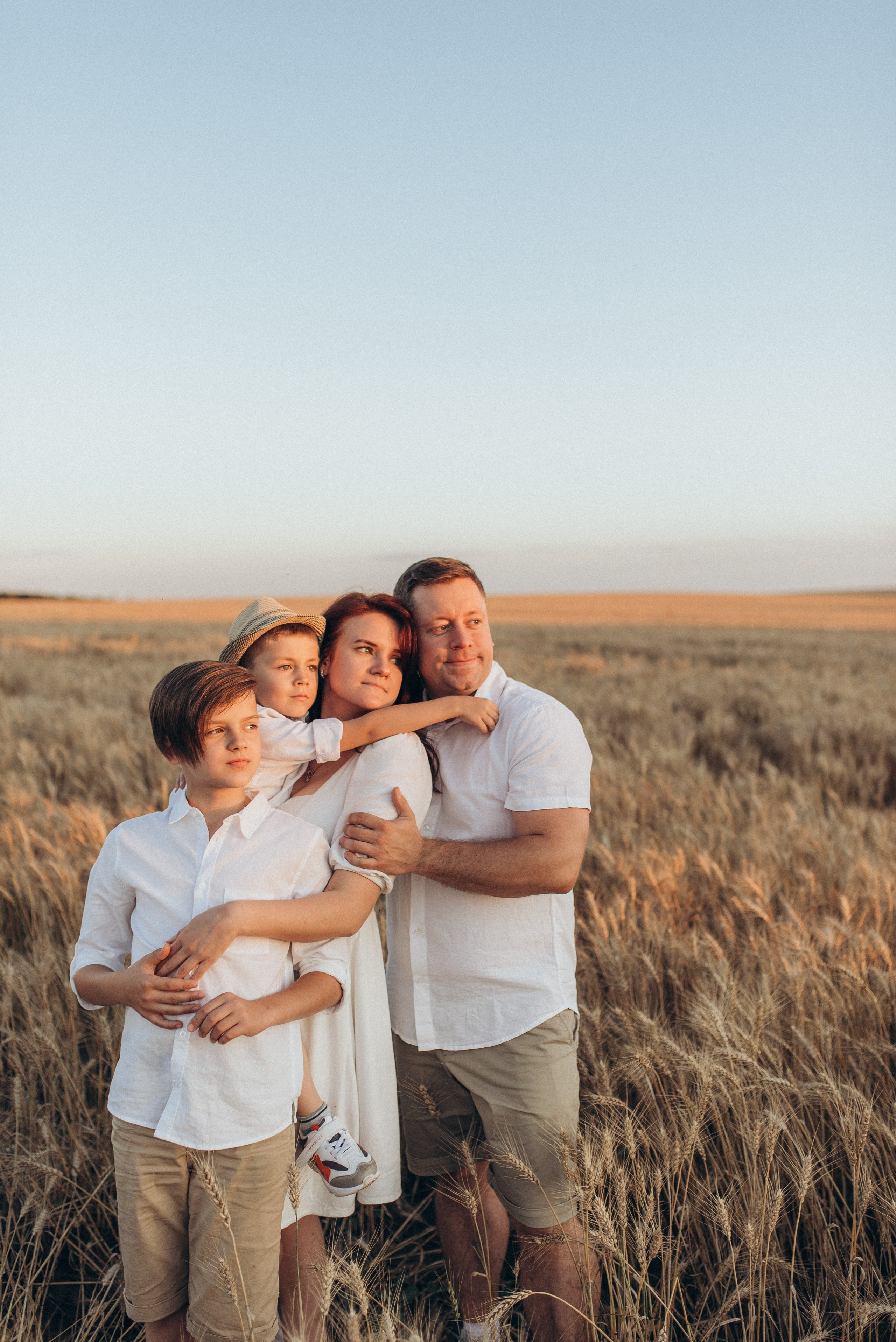 Семейная летняя прогулка. Семейный фотограф в Москве Екатерина Север