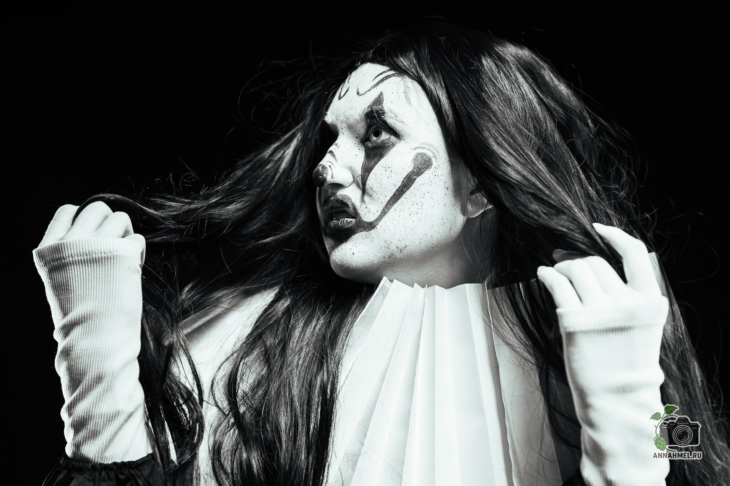 Съёмка Клоун. Фотограф Анна Хмель