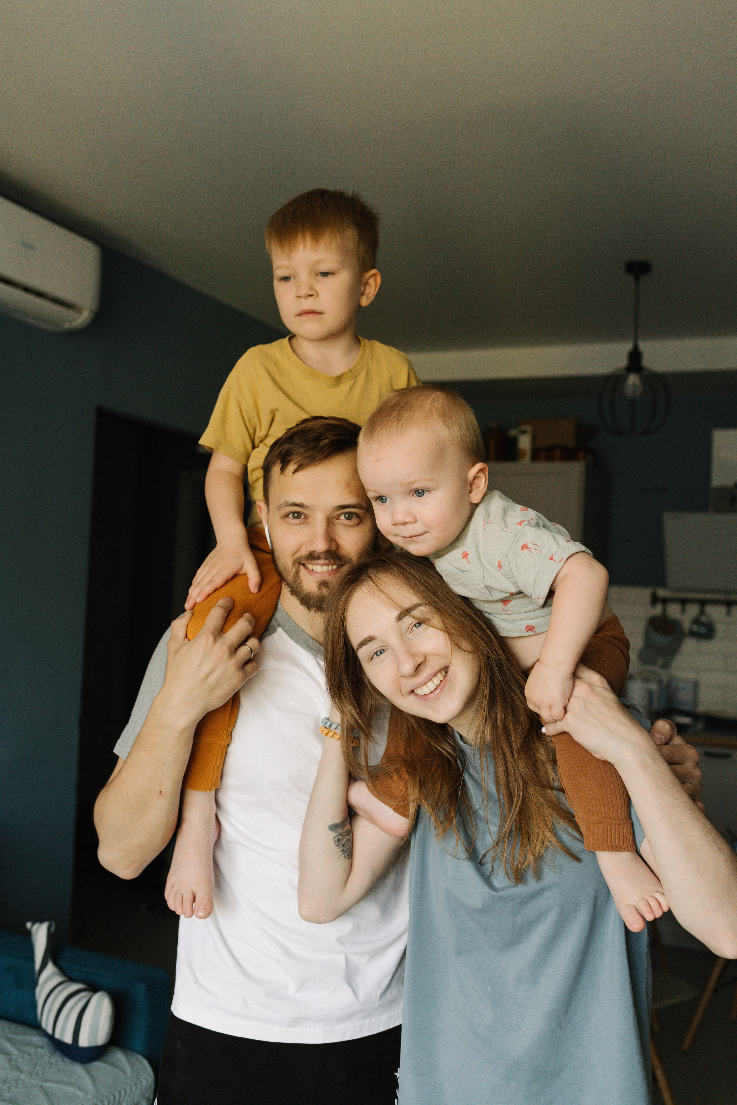 На завтраке!. Семейный фотограф Юлия Клишина