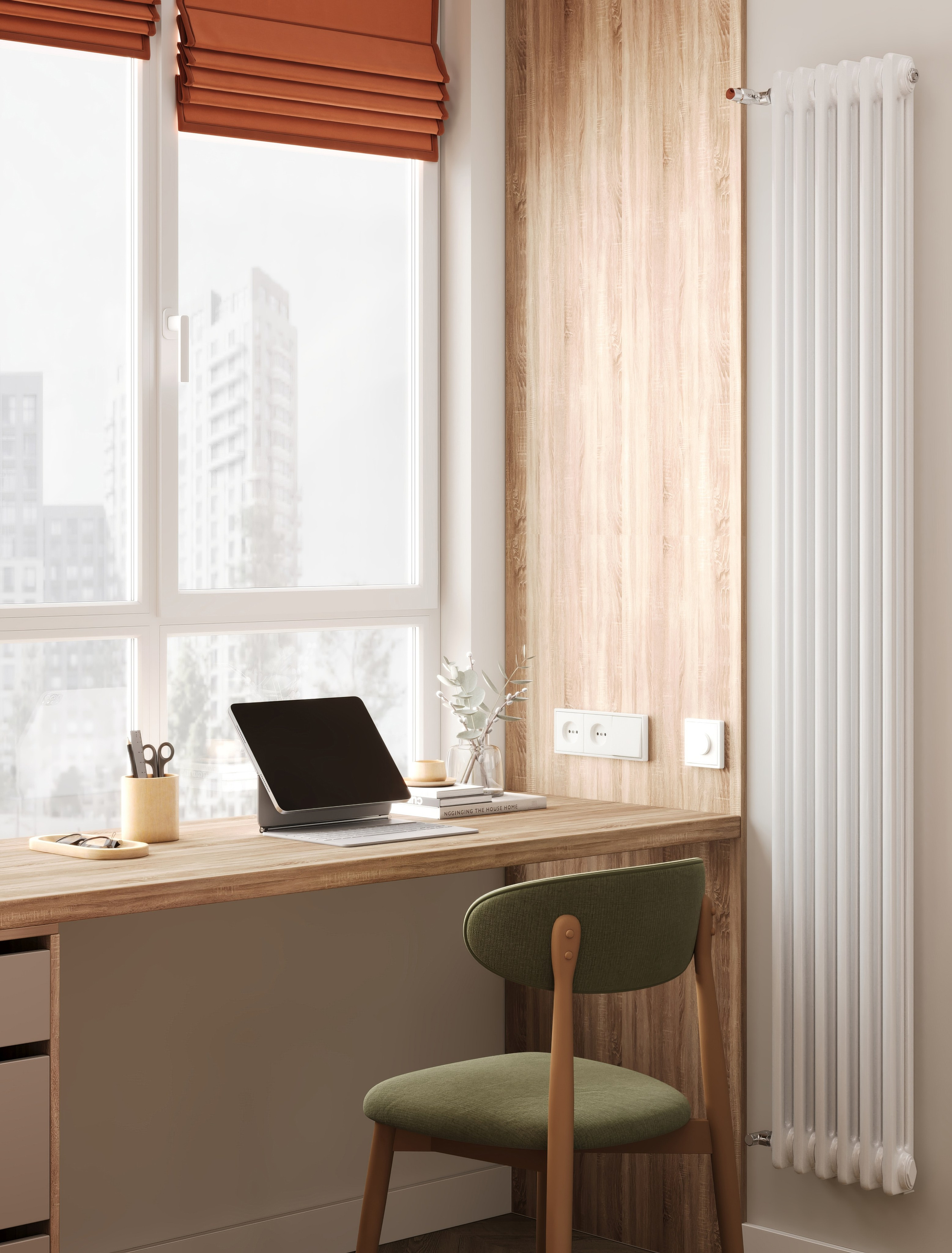 Визуализация квартиры ЖК Дзен-кварталы 70.2 m². Заказать 3d визуализацию интерьеров — Дарья Веденёва