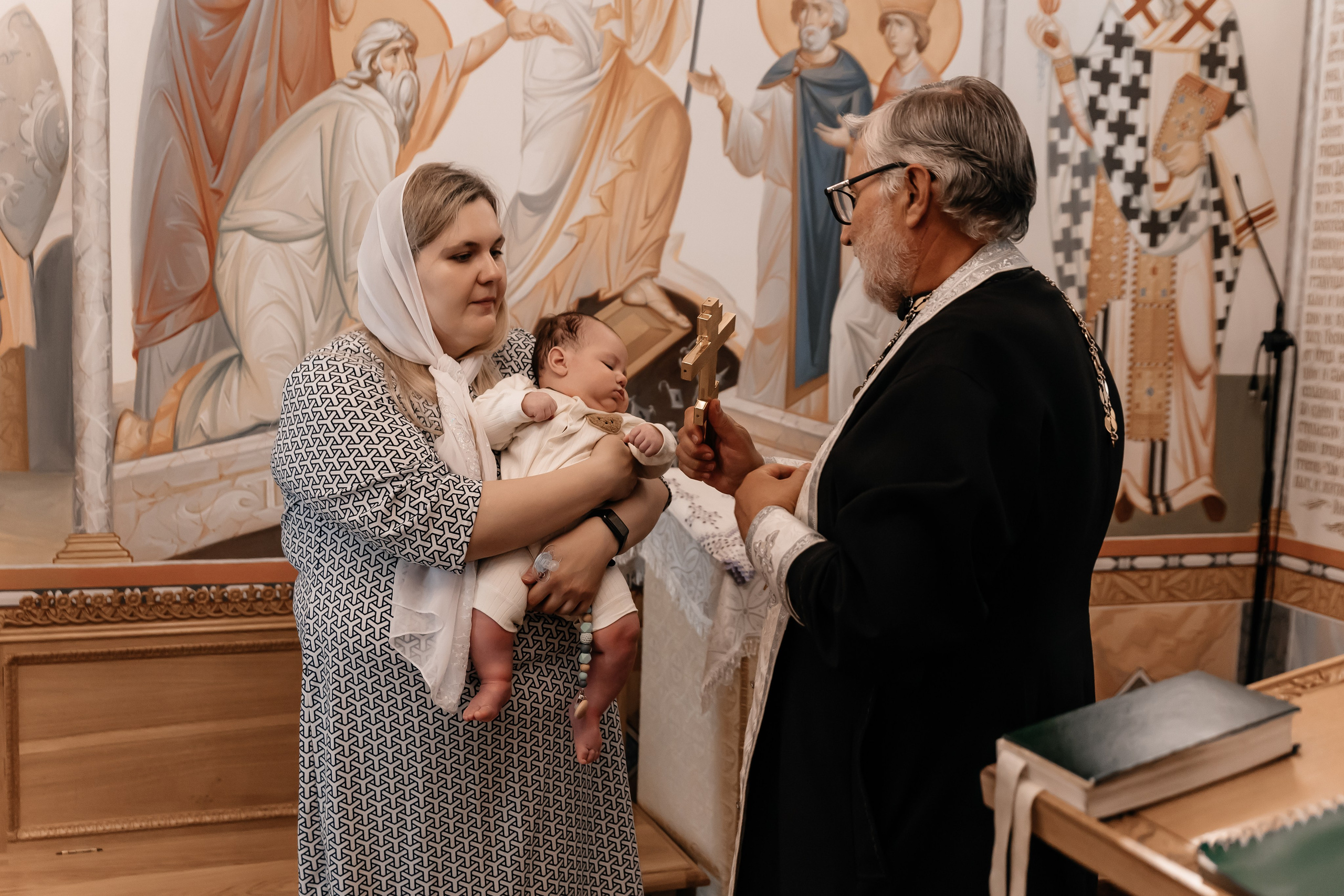 Крещение Максима. Семейный фотограф Минск Усова Ольга