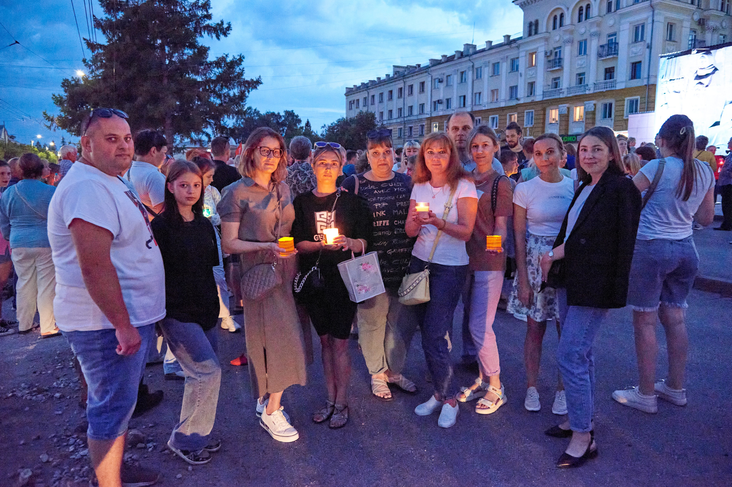 Акция «Свеча памяти». [fXph] Фотограф Масликов Илья. Съёмка мероприятий в Ленинске-Кузнецком