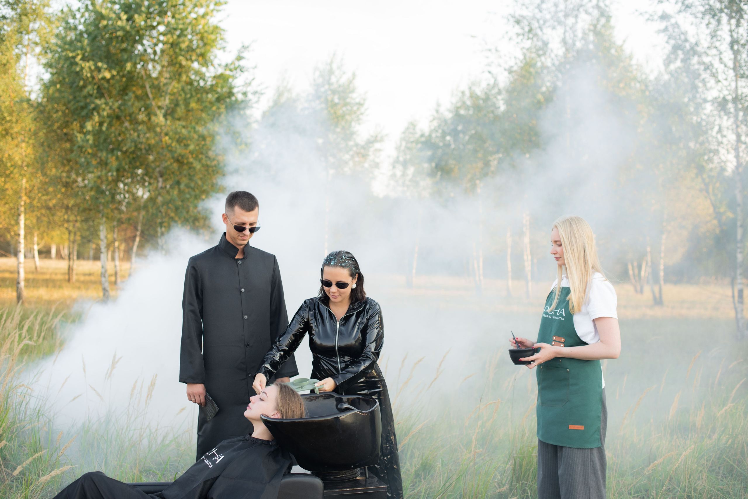 Съемка для бренда РОНА на природе. Женский фотограф в Москве и МО