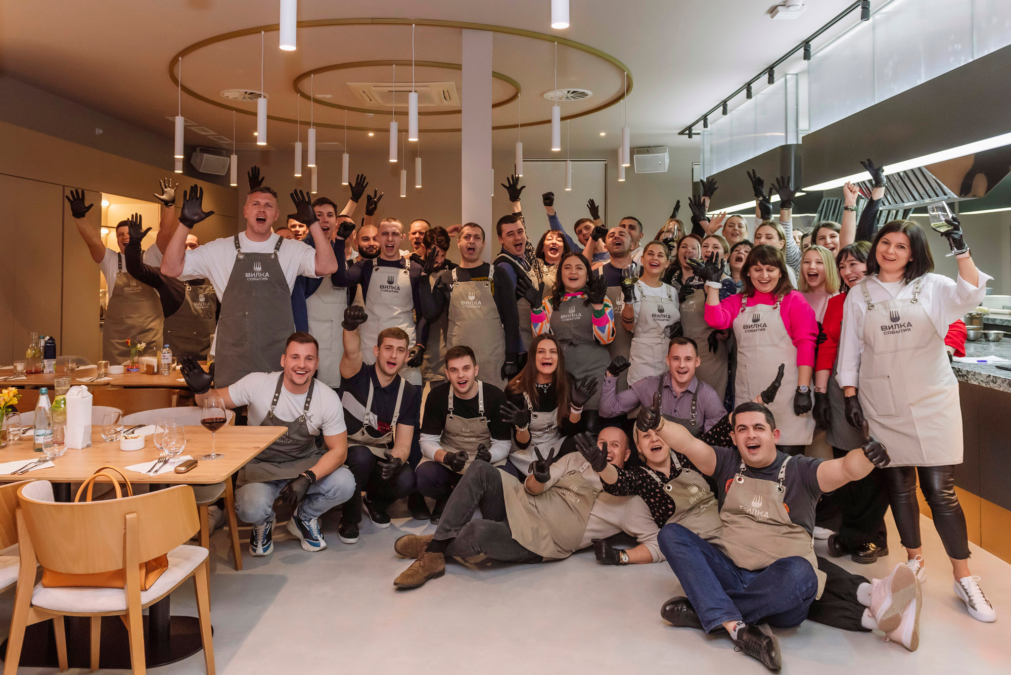 Корпоратив АЯКС — Пространство «Вилки». Интерьерный и репортажный фотограф в Краснодаре Дмитрий Вальков