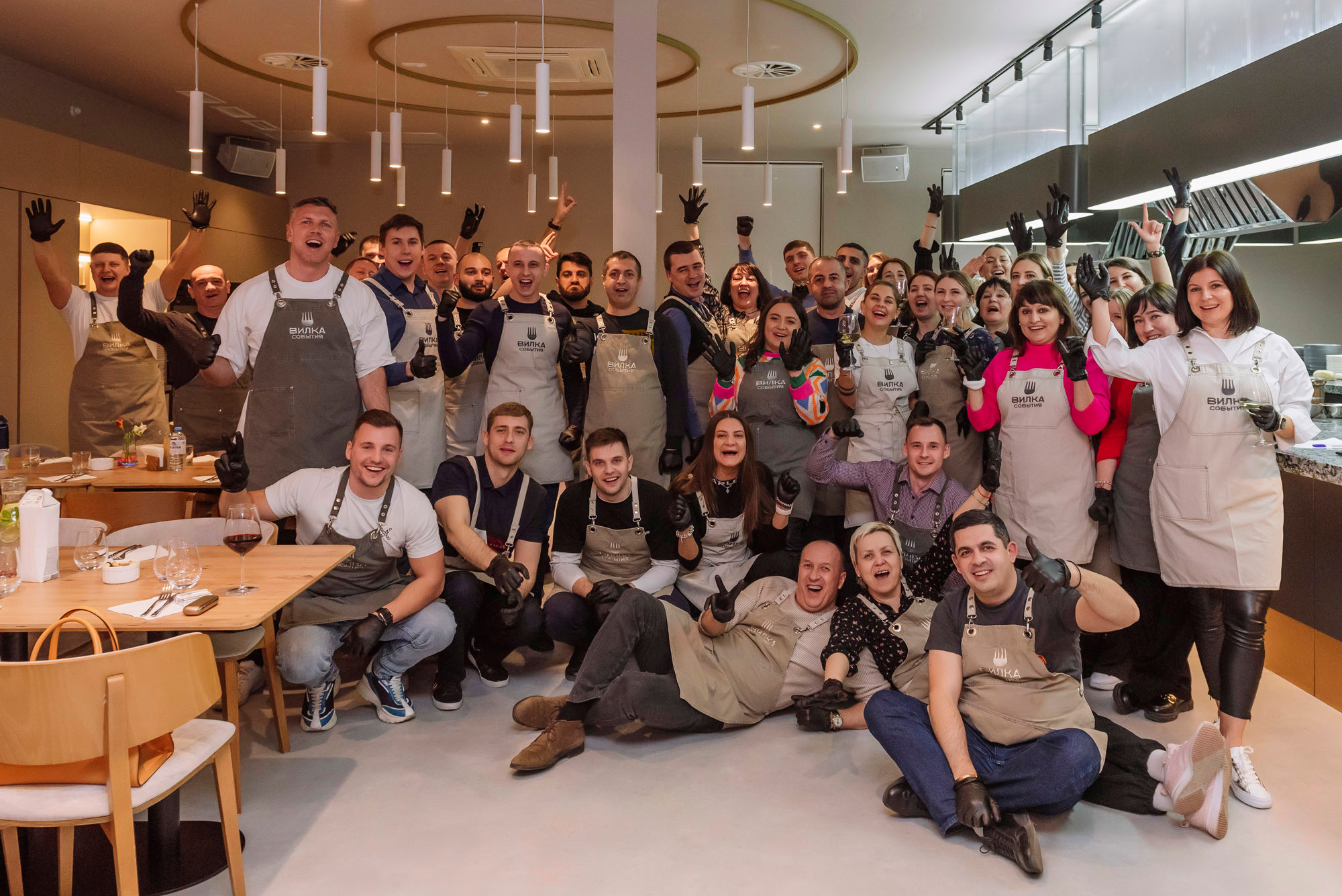 Корпоратив АЯКС — Пространство «Вилки». Интерьерный и репортажный фотограф в Краснодаре Дмитрий Вальков