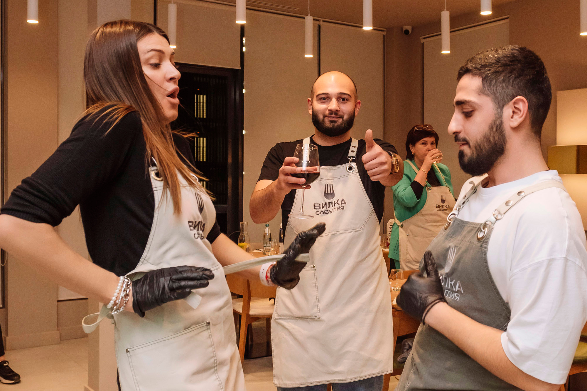 Корпоратив АЯКС — Пространство «Вилки». Интерьерный и репортажный фотограф в Краснодаре Дмитрий Вальков
