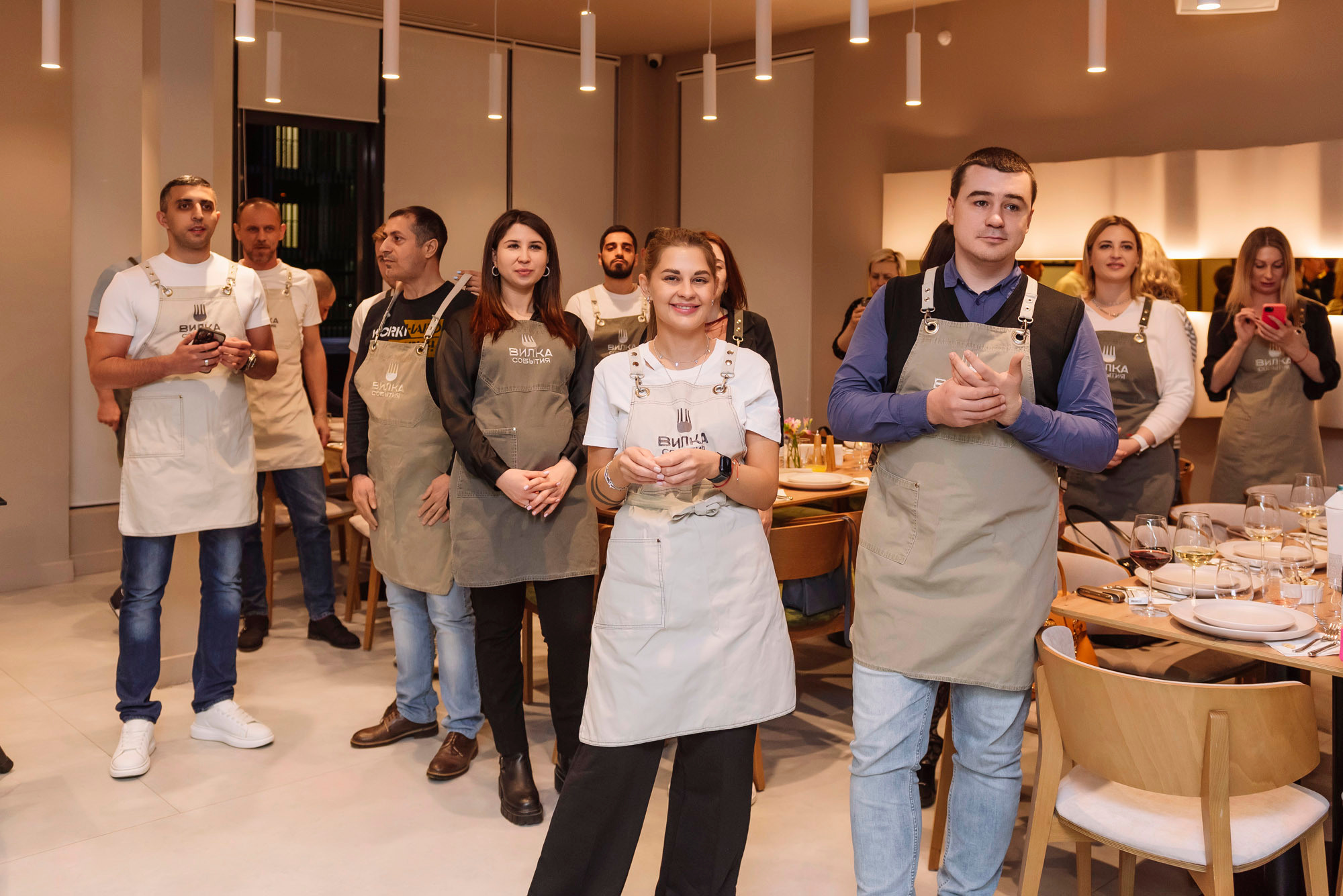 Корпоратив АЯКС — Пространство «Вилки». Интерьерный и репортажный фотограф в Краснодаре Дмитрий Вальков