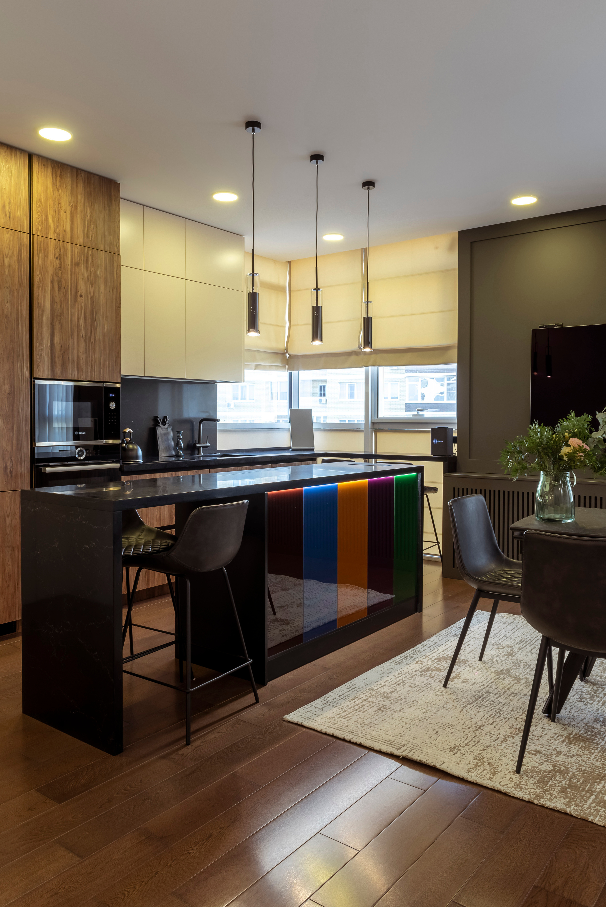 Частная квартира по ул. Садовая, Краснодар. Дизайн Студия 4Room. Интерьерный и репортажный фотограф в Краснодаре Дмитрий Вальков