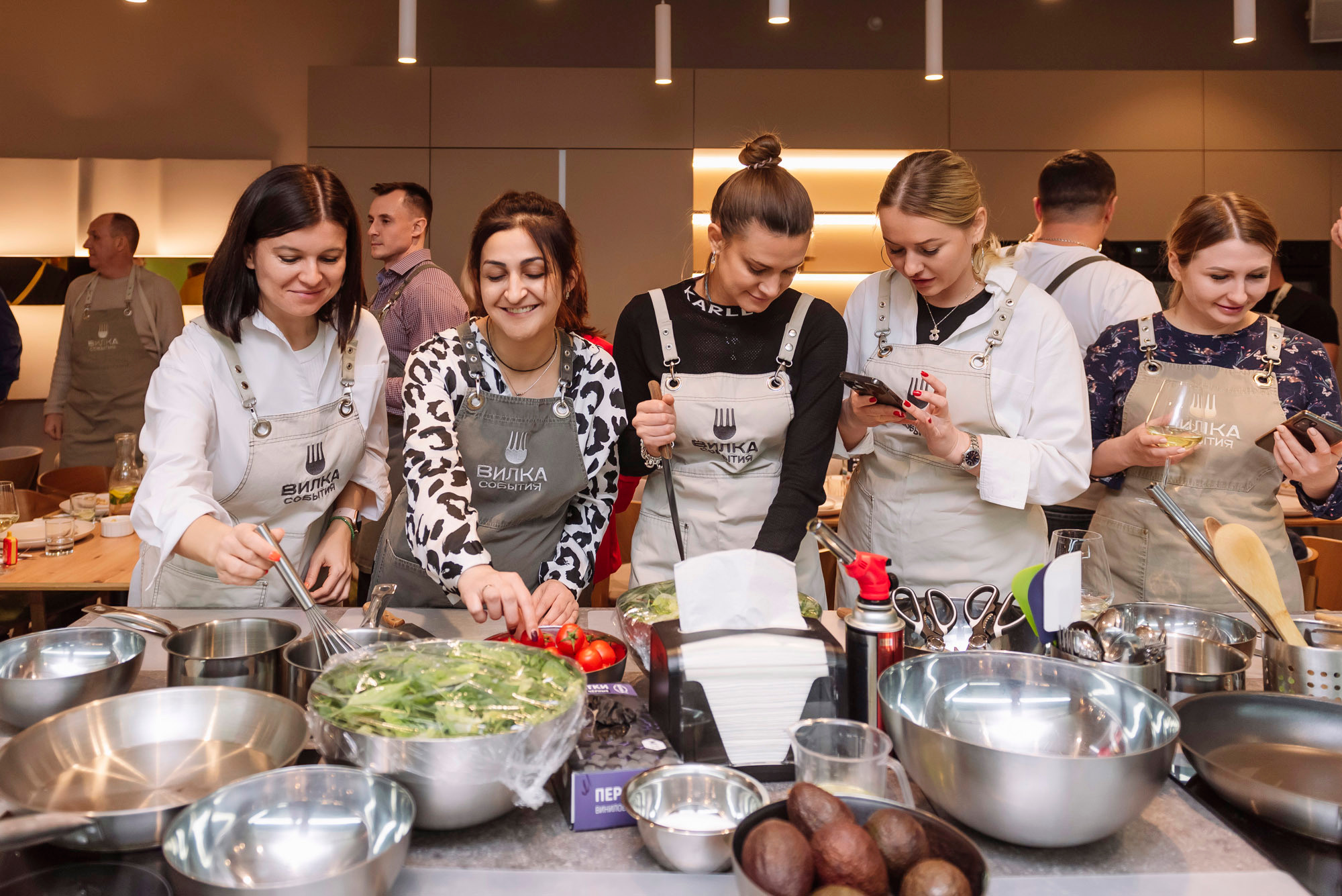 Корпоратив АЯКС — Пространство «Вилки». Интерьерный и репортажный фотограф в Краснодаре Дмитрий Вальков