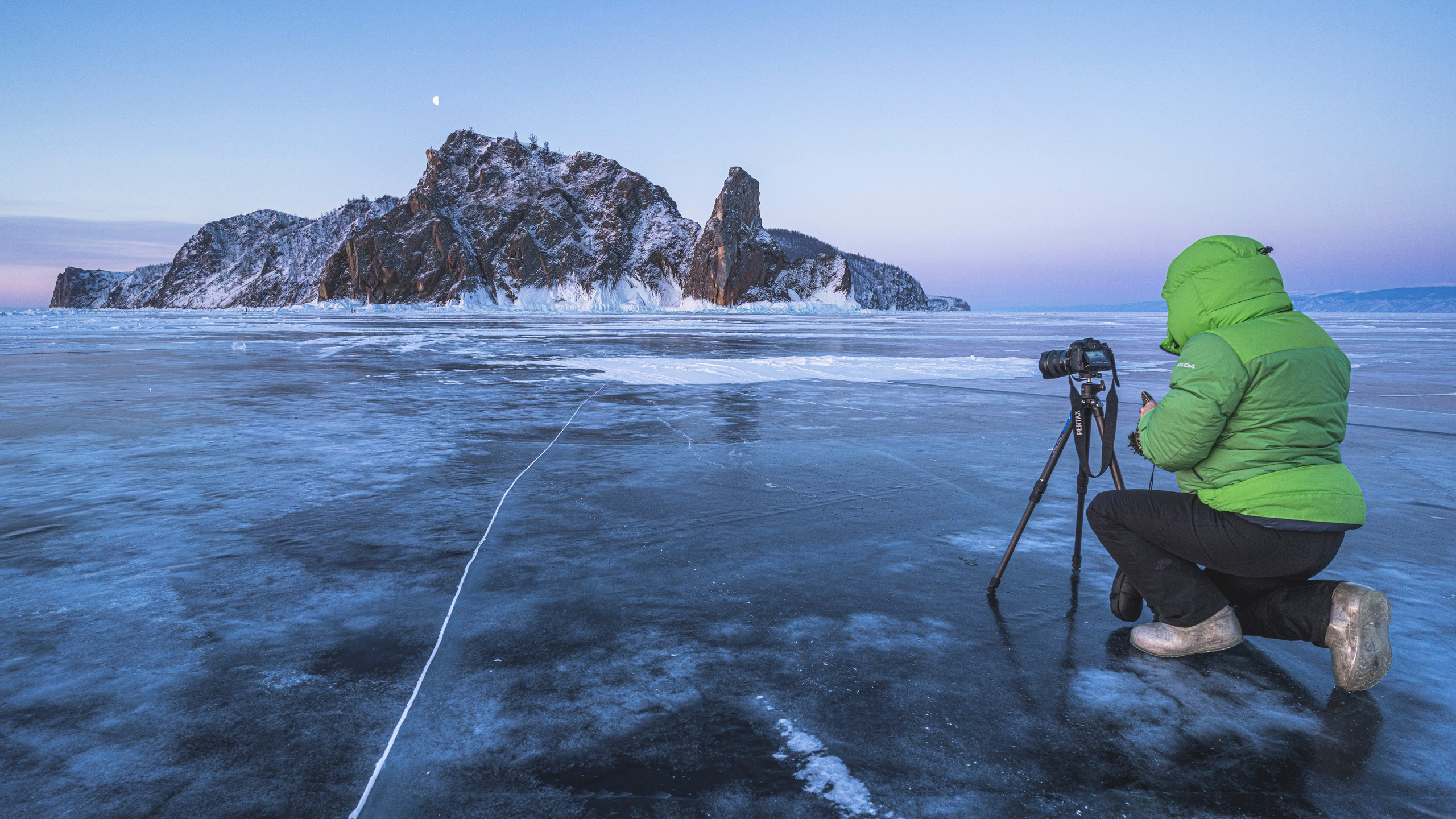 Байкал (март 2021). Фотограф Сергей Танков