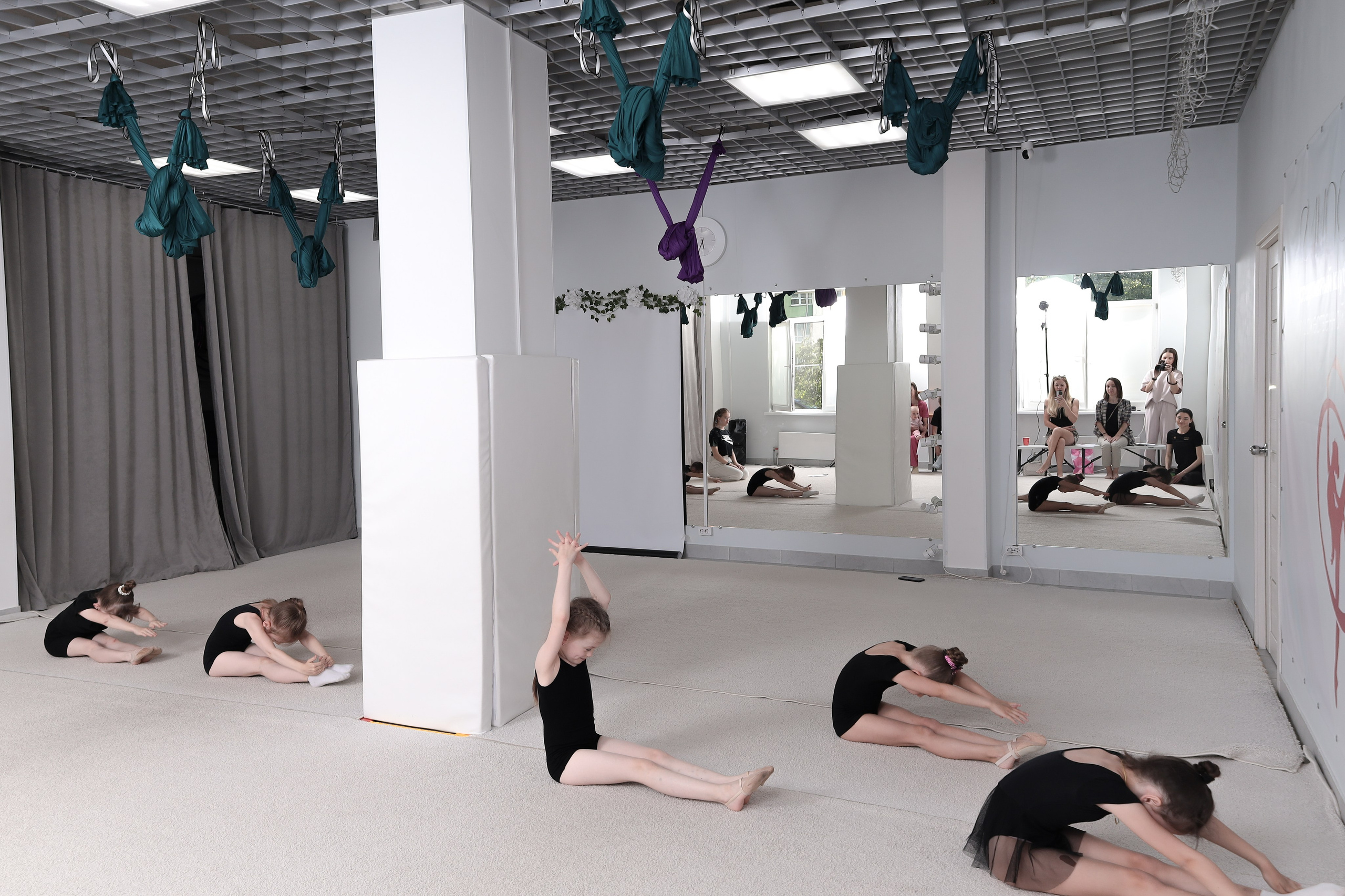 Открытый урок гимнастика. Фотограф Надршина Лилия