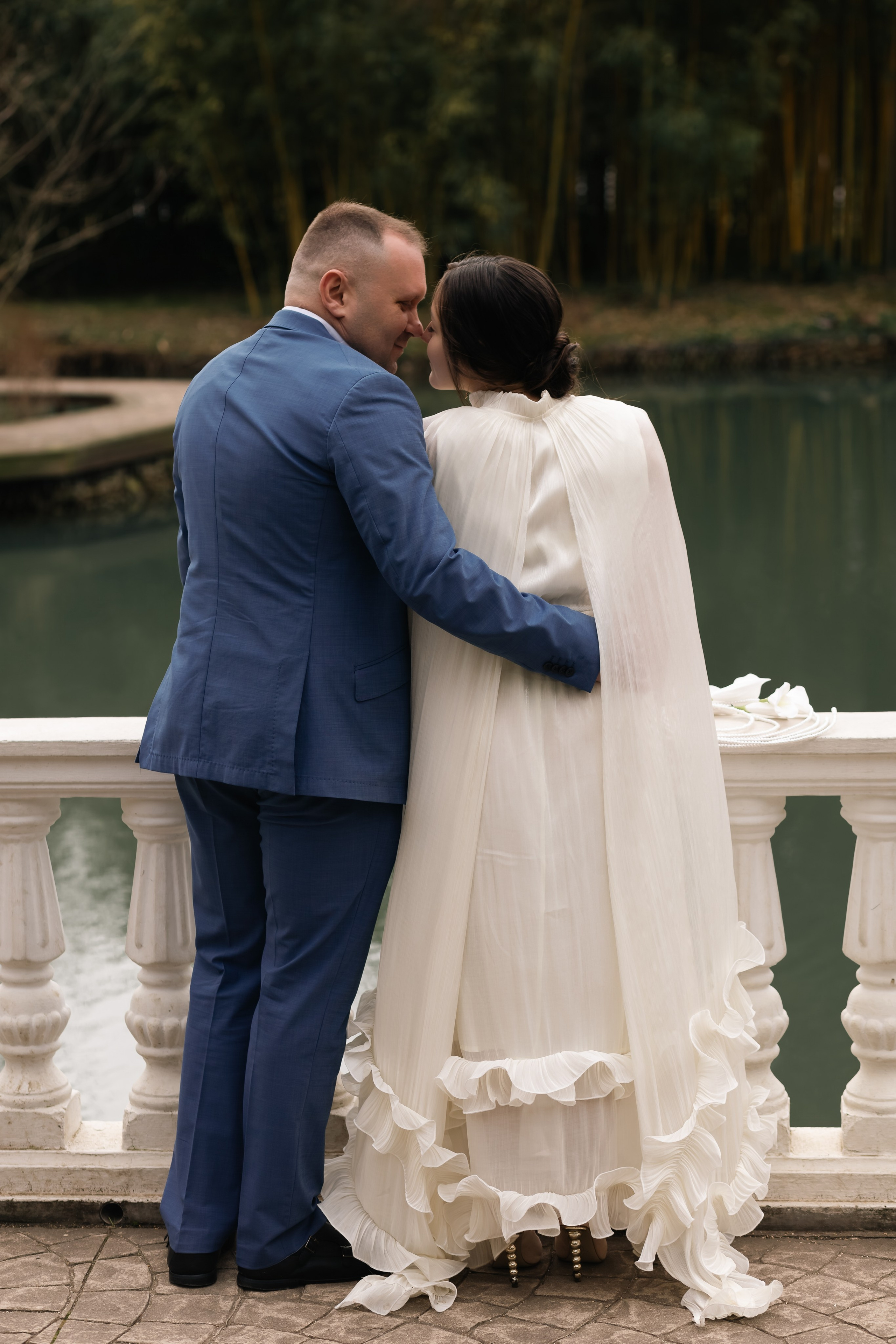 Свадебная фотосессия в парке «Южные Культуры». Адлер. Сочи. Фотограф Мария Камаева