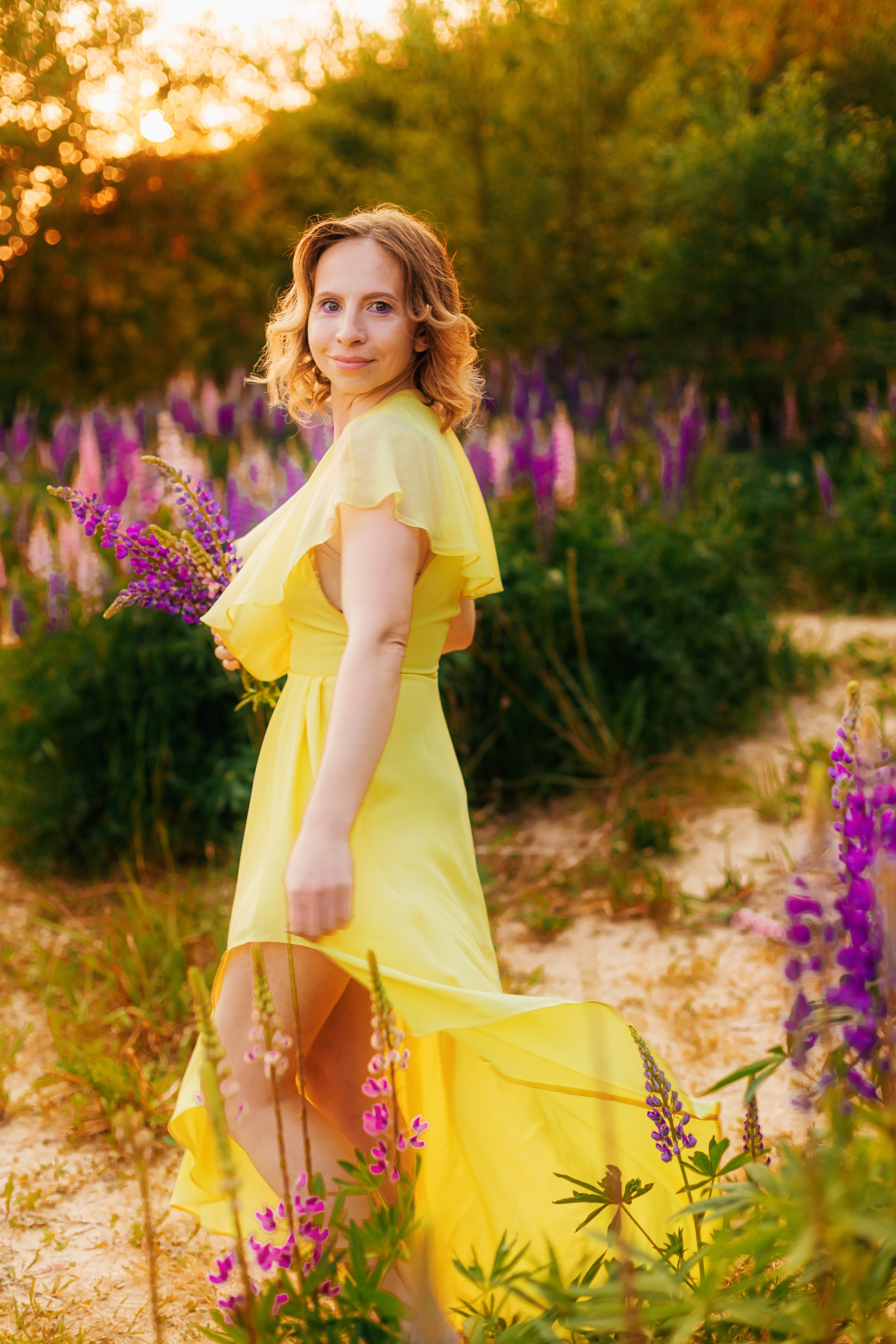 Люпины. Семейный фотограф Любовь Саркеева