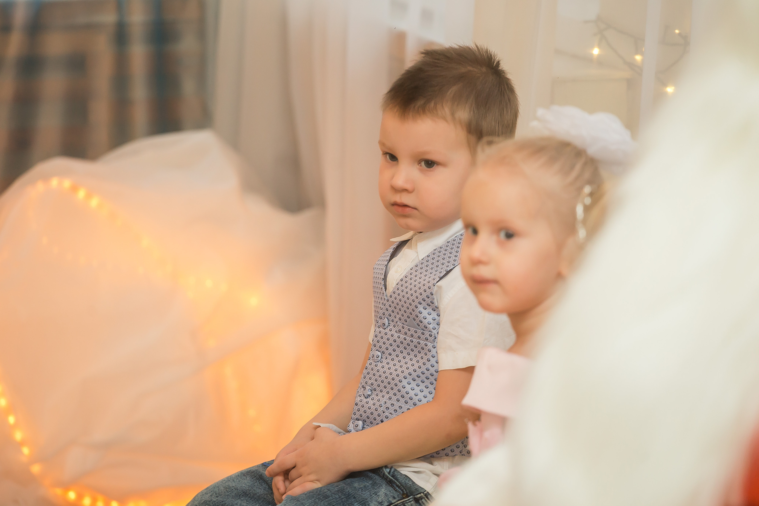 Новогодний утренник в младшей группе. Фотографиня Мария Дикова