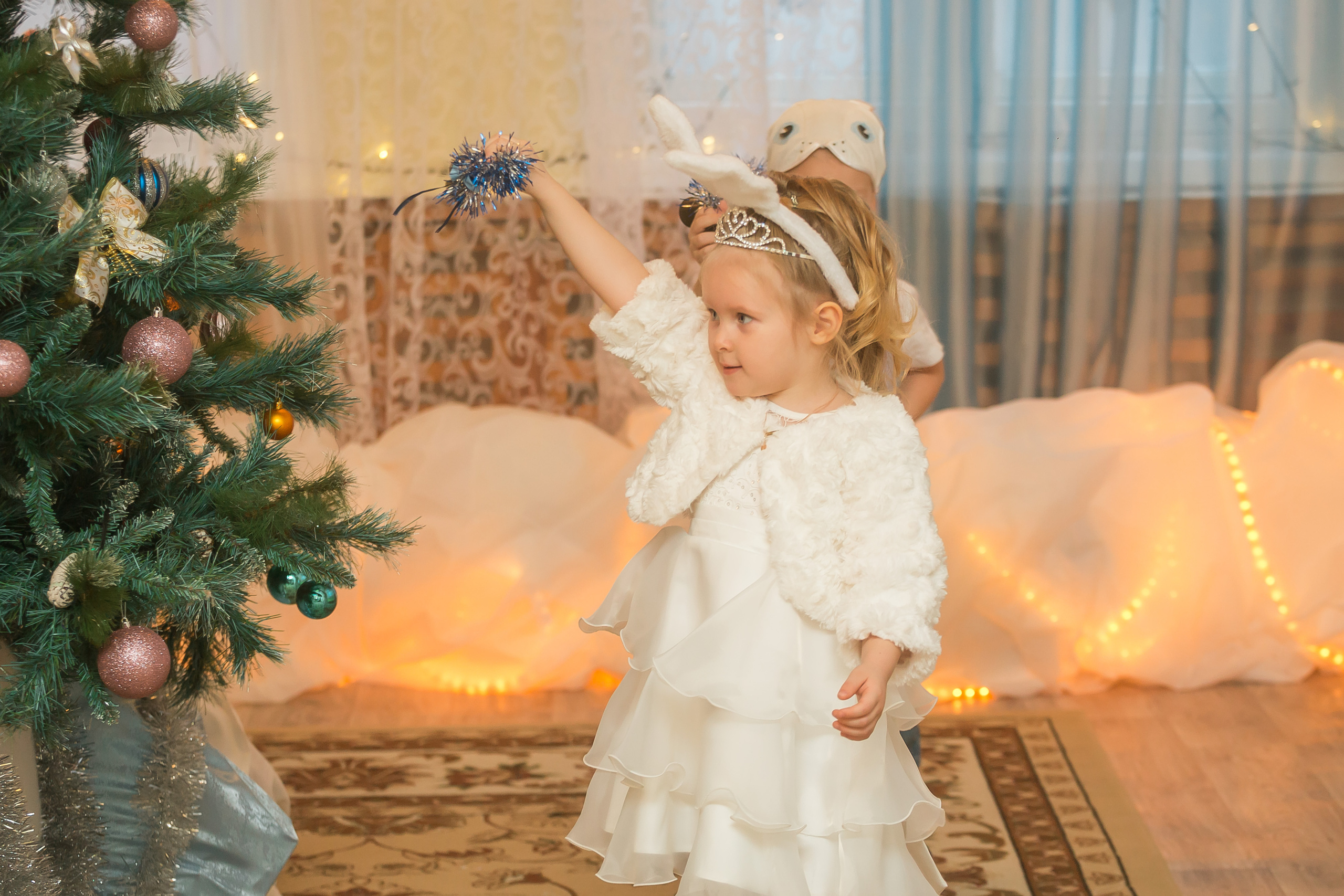 Новогодний утренник в младшей группе. Фотографиня Мария Дикова