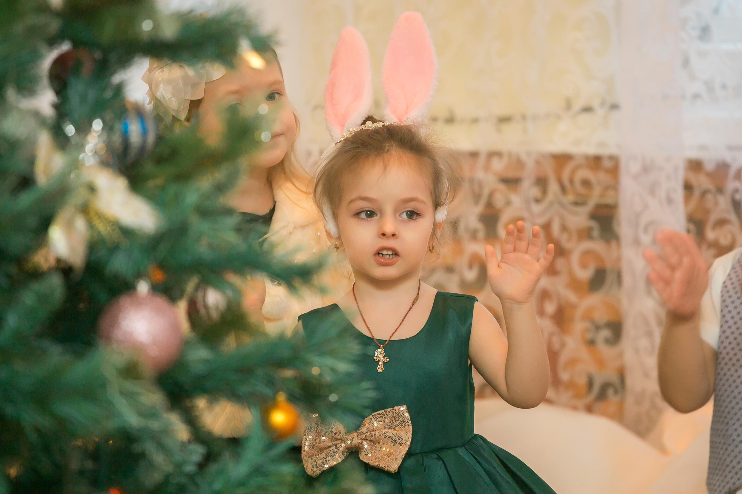 Новогодний утренник в младшей группе. Фотографиня Мария Дикова