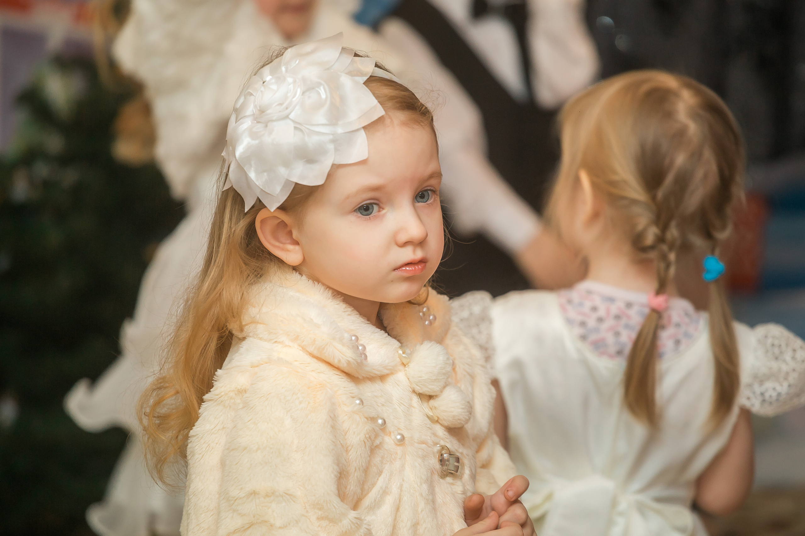 Новогодний утренник в младшей группе. Фотографиня Мария Дикова