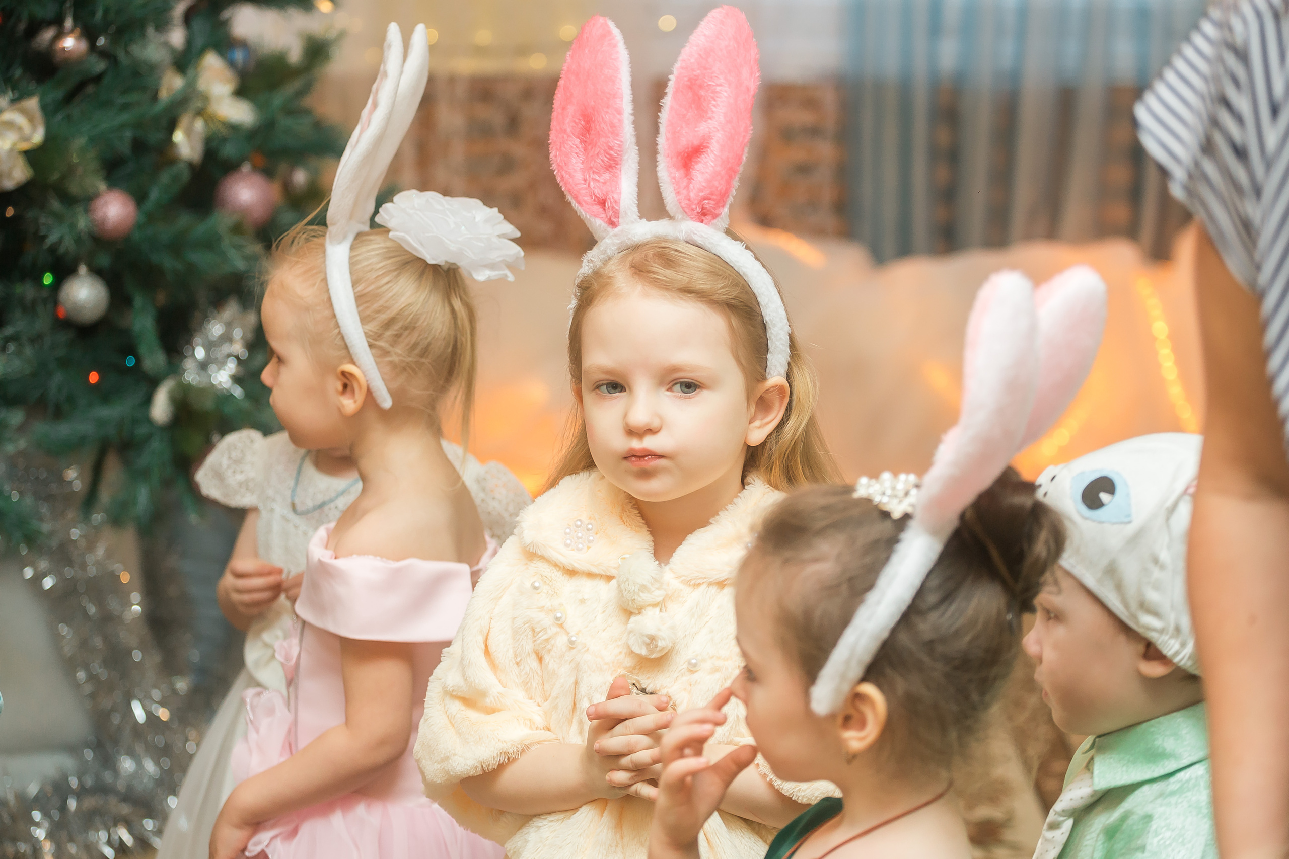 Новогодний утренник в младшей группе. Фотографиня Мария Дикова
