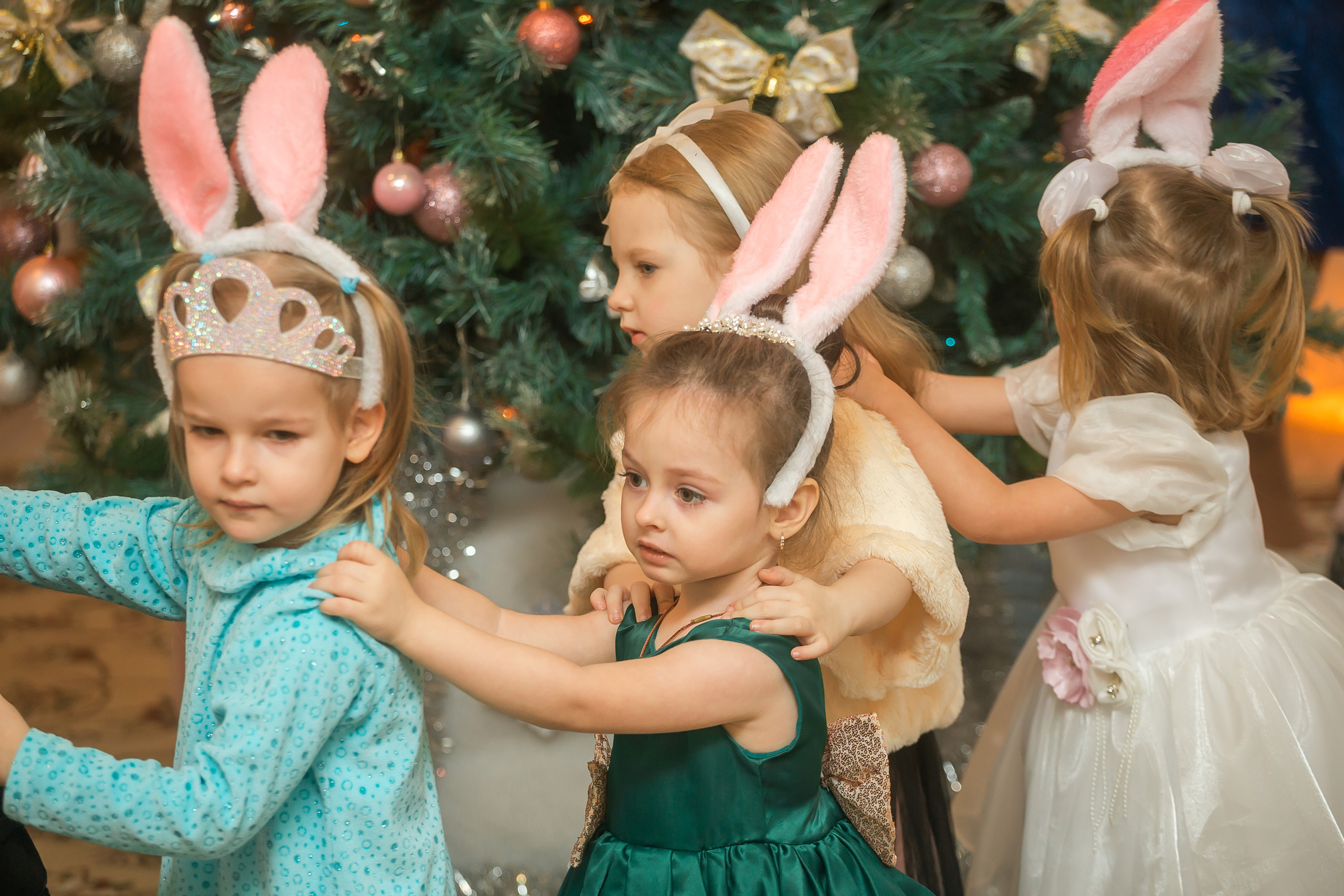 Новогодний утренник в младшей группе. Фотографиня Мария Дикова