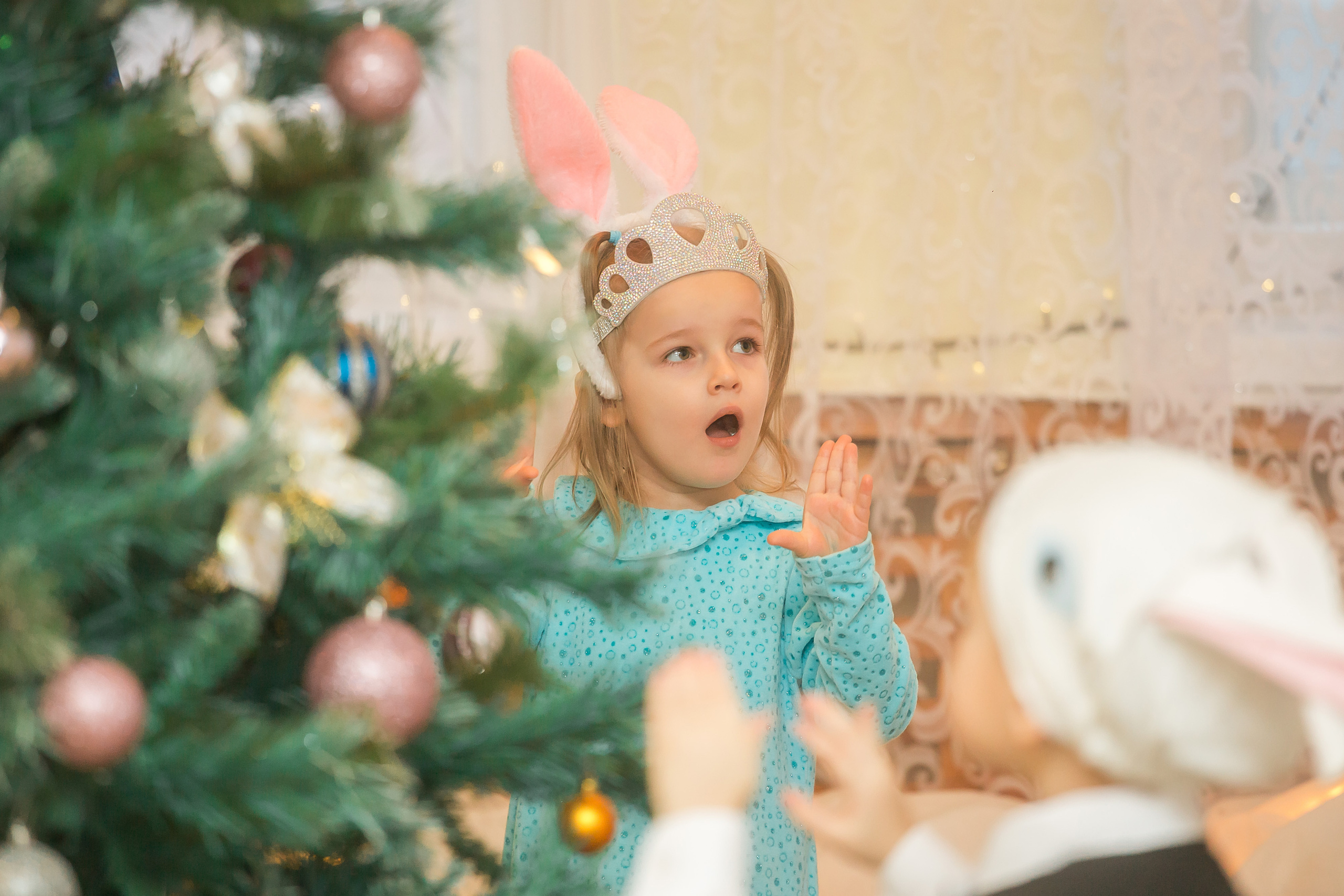 Новогодний утренник в младшей группе. Фотографиня Мария Дикова