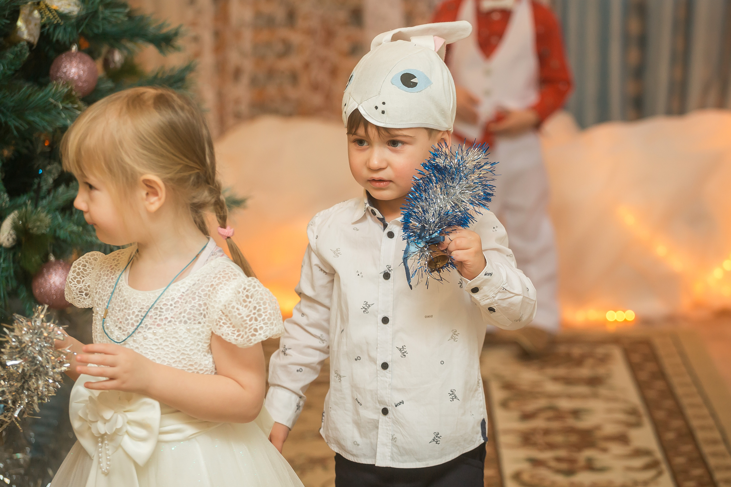 Новогодний утренник в младшей группе. Фотографиня Мария Дикова