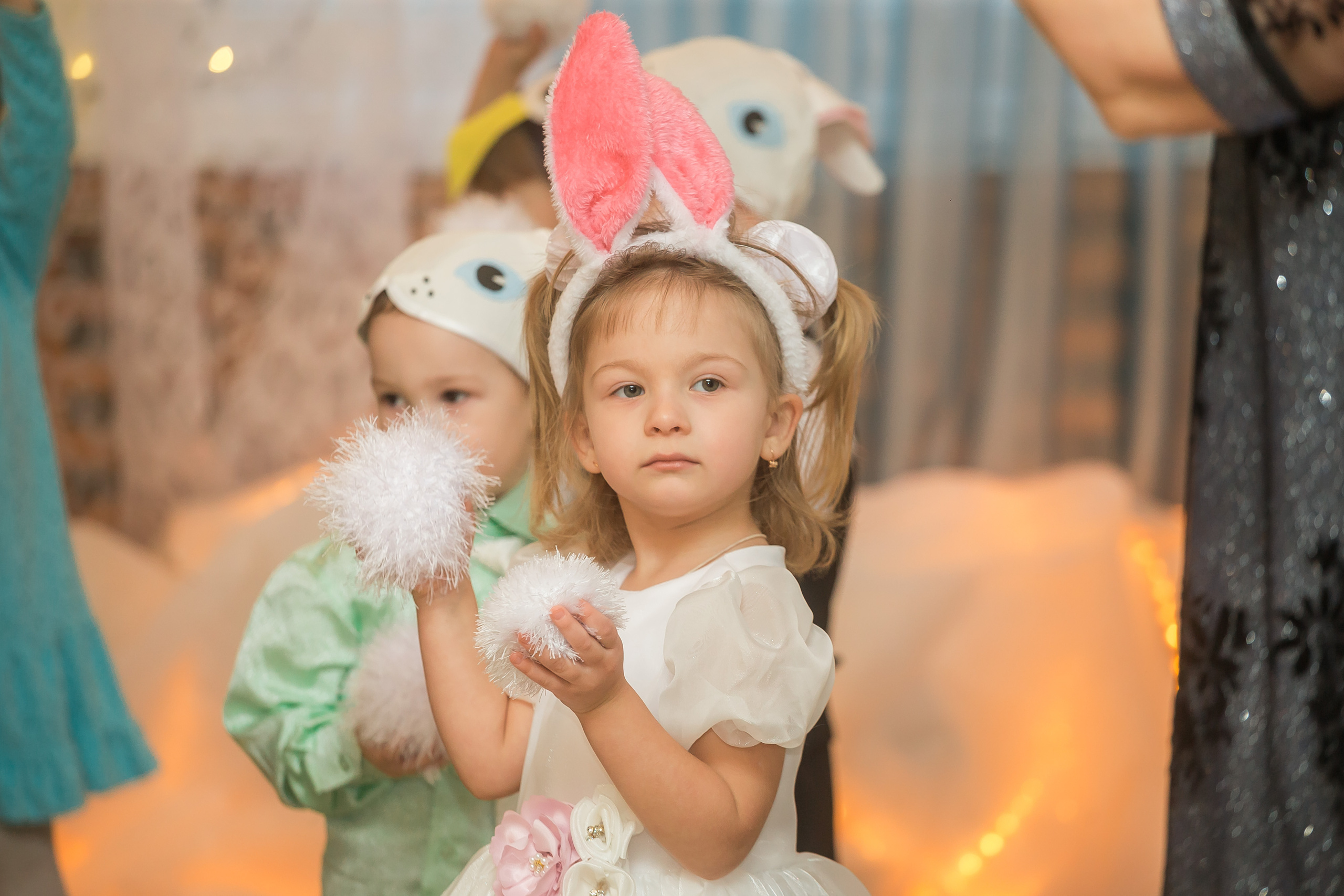 Новогодний утренник в младшей группе. Фотографиня Мария Дикова