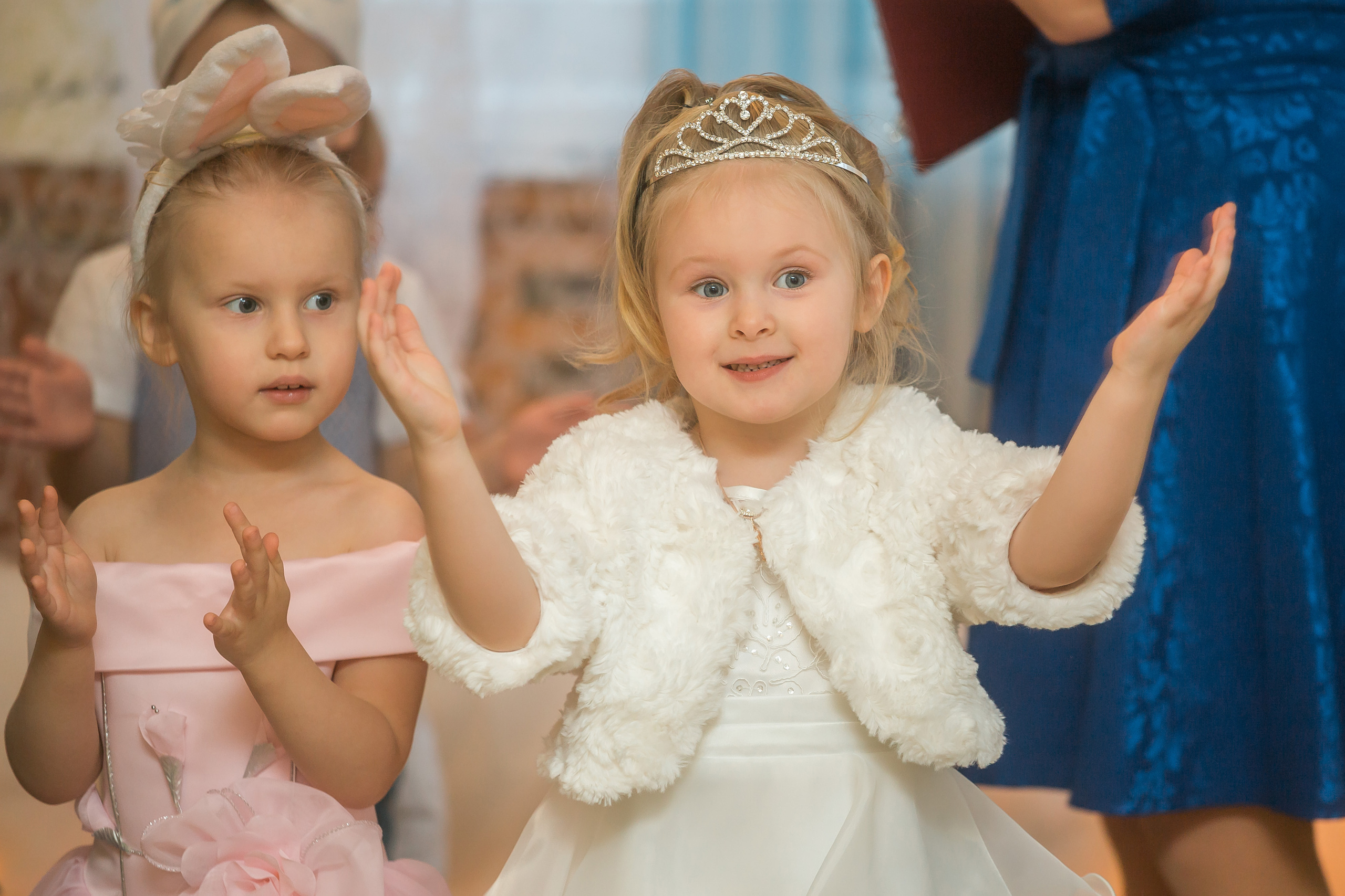 Новогодний утренник в младшей группе. Фотографиня Мария Дикова