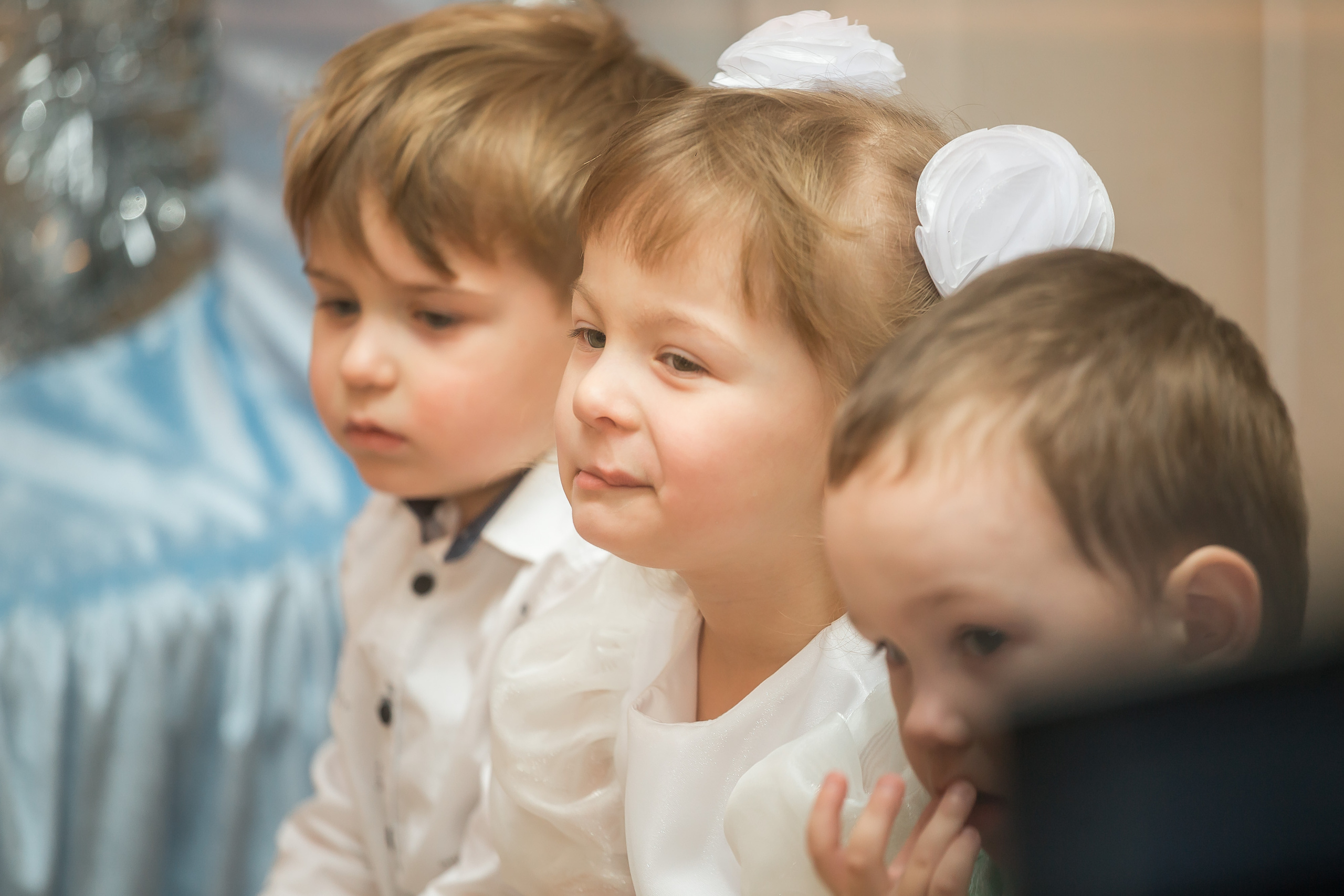 Новогодний утренник в младшей группе. Фотографиня Мария Дикова