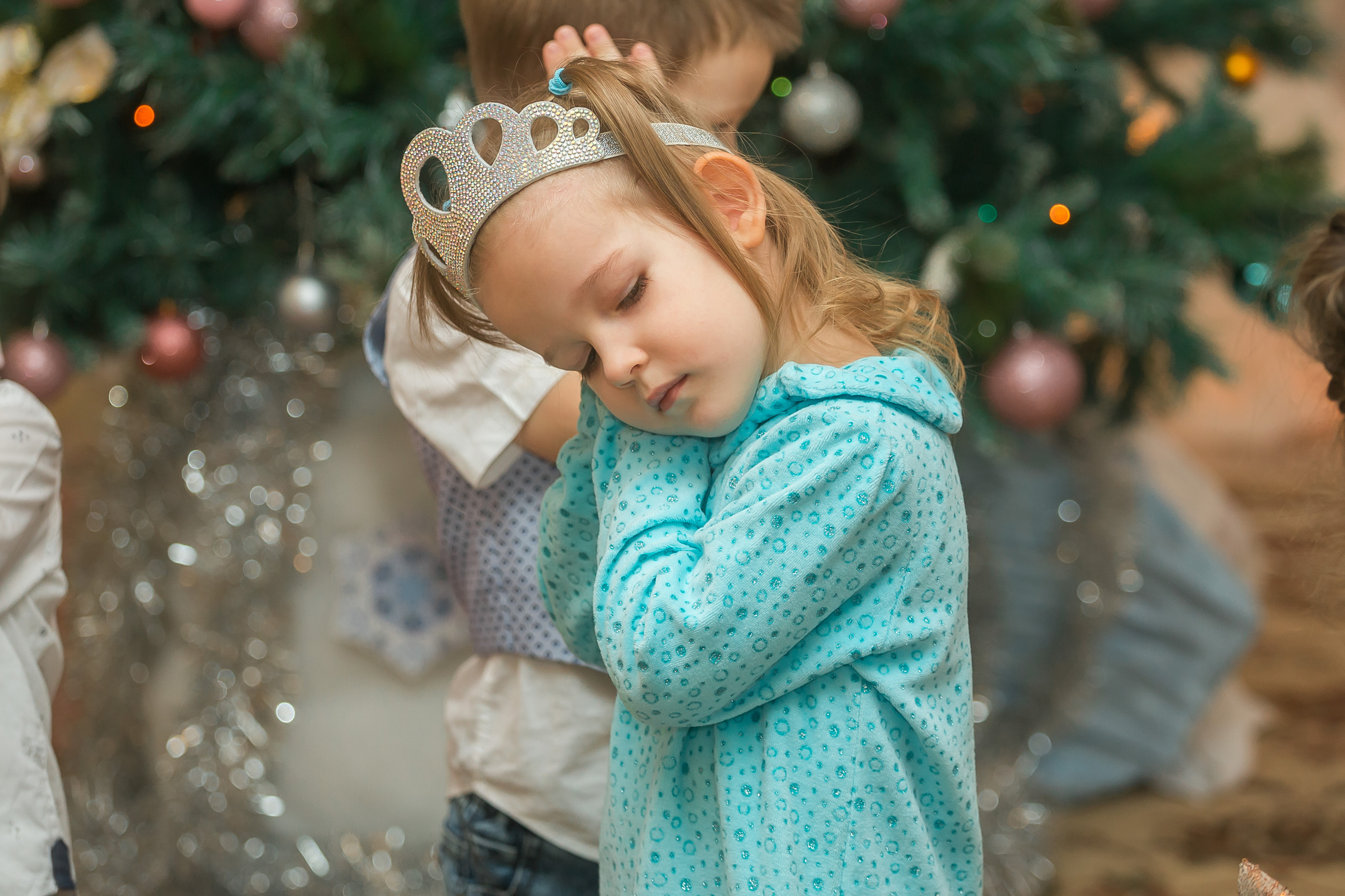 Новогодний утренник в младшей группе. Фотографиня Мария Дикова