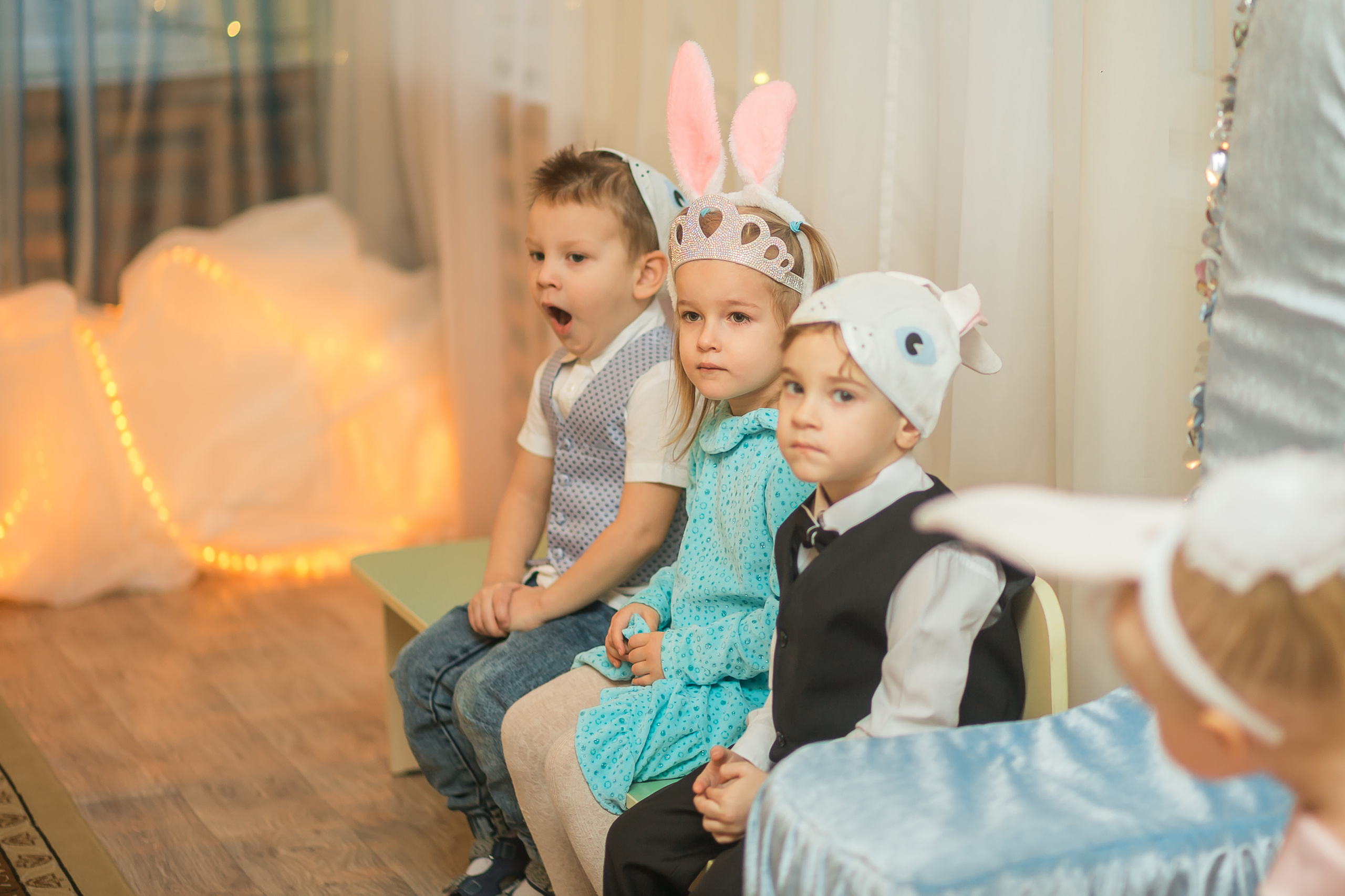 Новогодний утренник в младшей группе. Фотографиня Мария Дикова