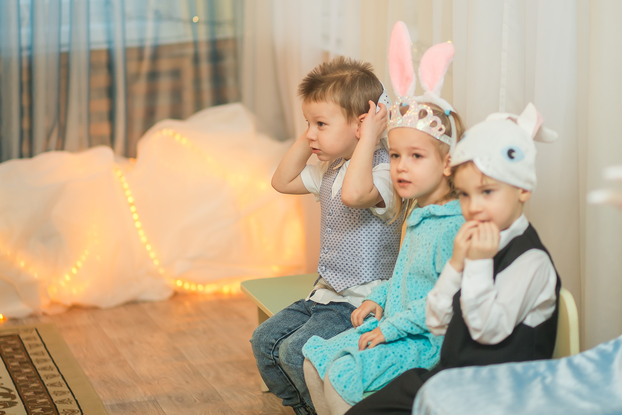 Новогодний утренник в младшей группе. Фотографиня Мария Дикова