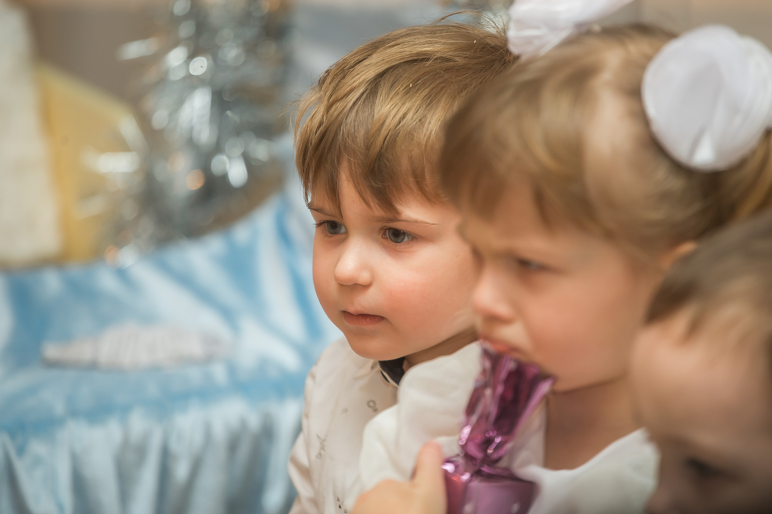 Новогодний утренник в младшей группе. Фотографиня Мария Дикова