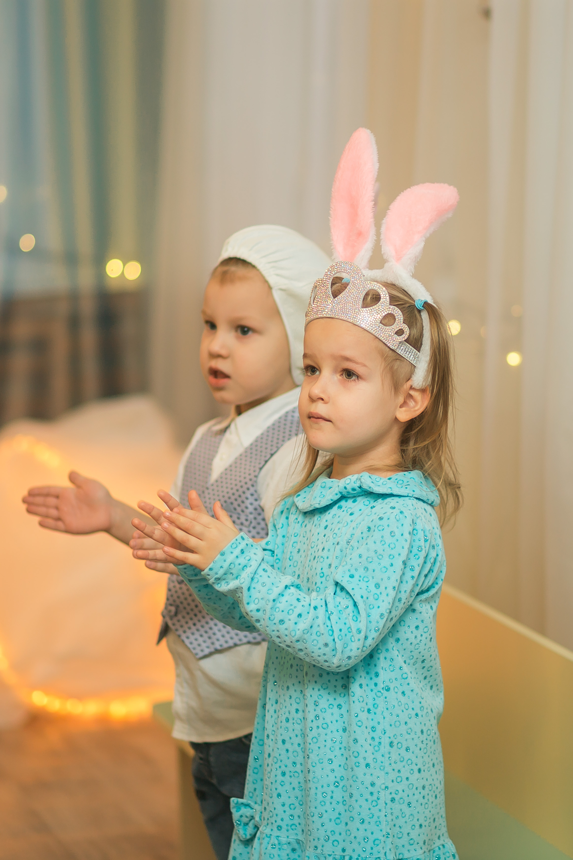 Новогодний утренник в младшей группе. Фотографиня Мария Дикова