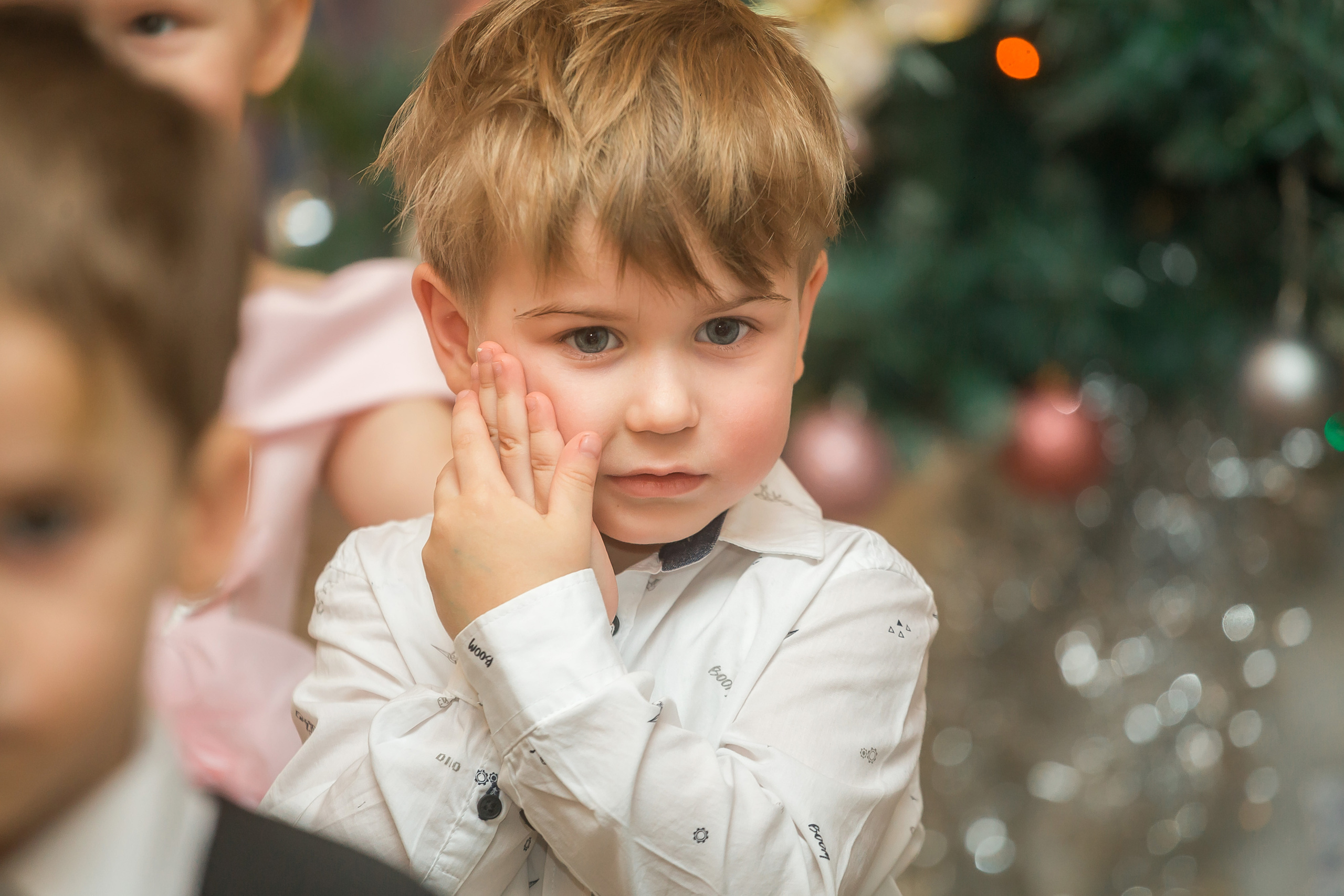 Новогодний утренник в младшей группе. Фотографиня Мария Дикова