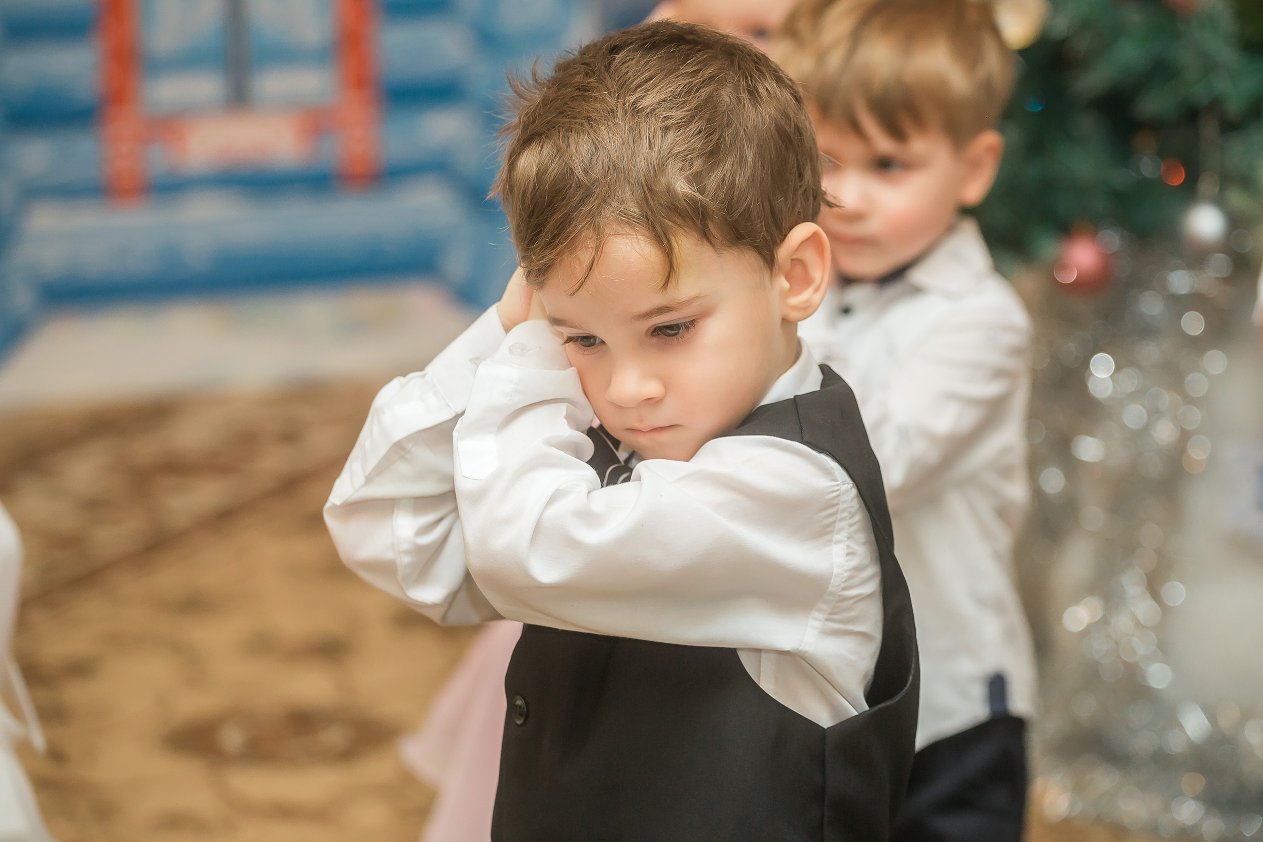 Новогодний утренник в младшей группе. Фотографиня Мария Дикова