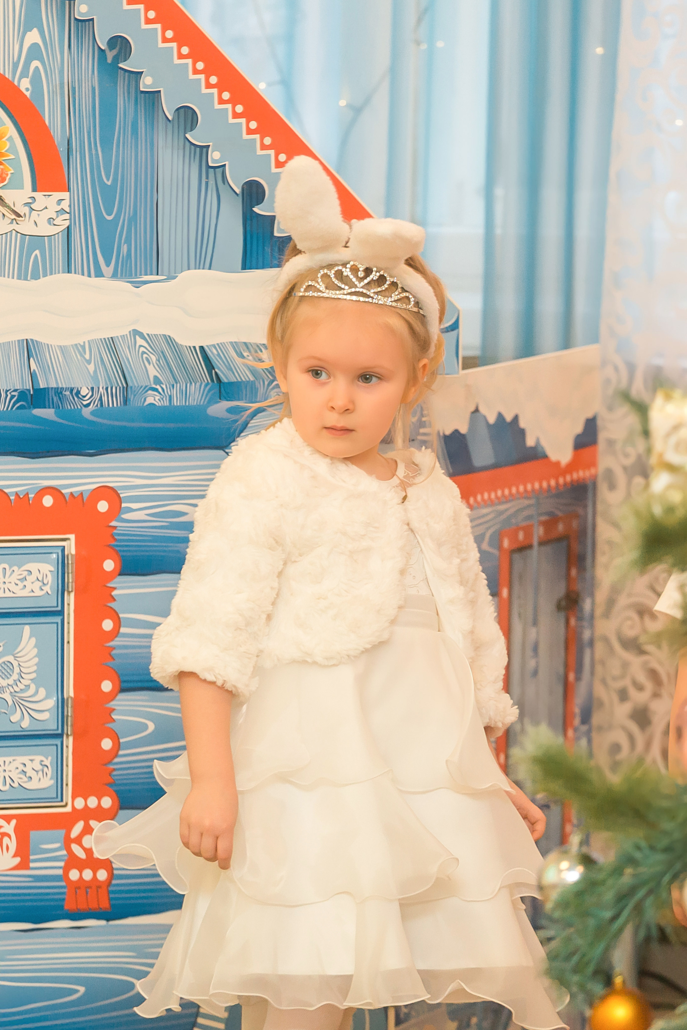 Новогодний утренник в младшей группе. Фотографиня Мария Дикова