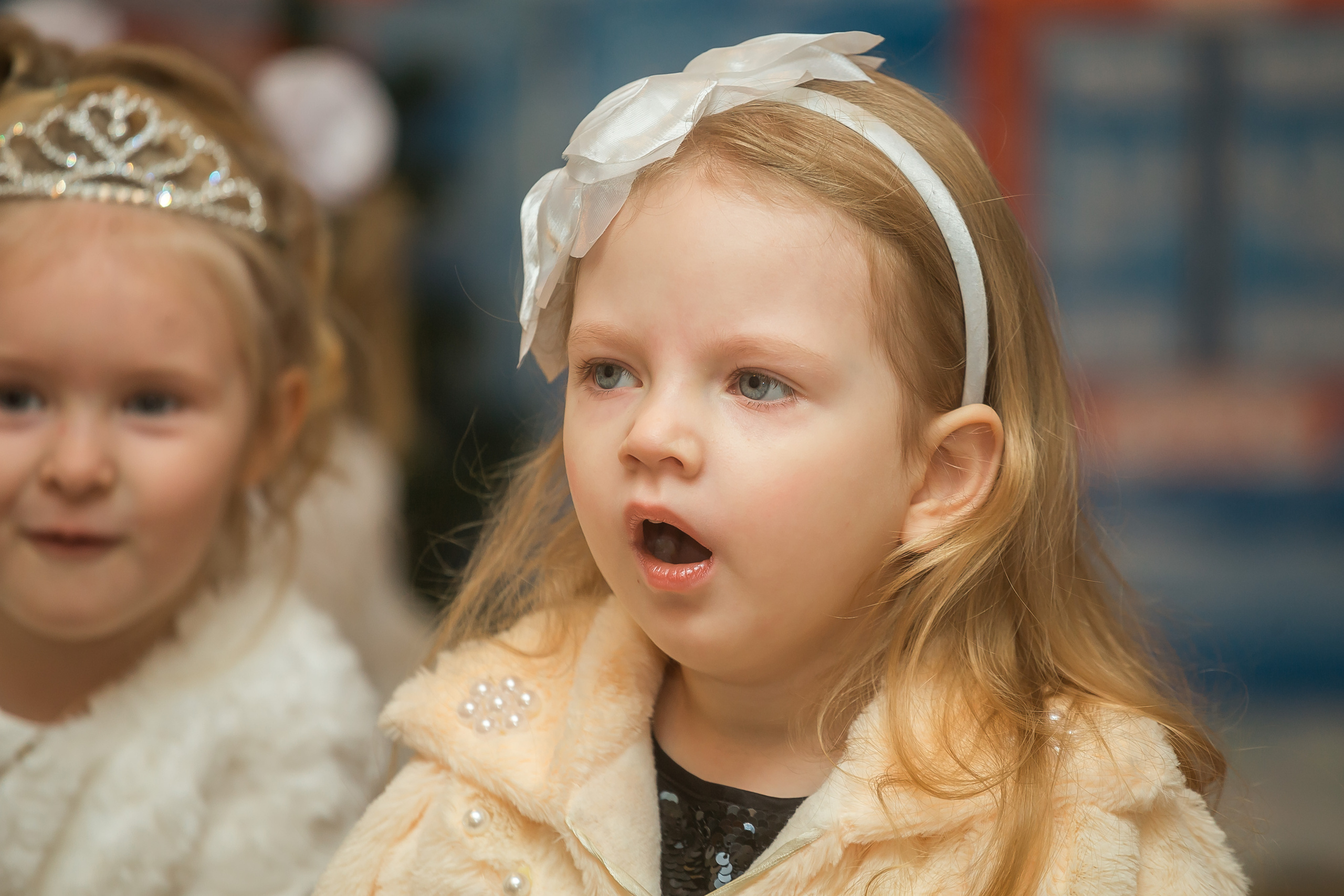 Новогодний утренник в младшей группе. Фотографиня Мария Дикова