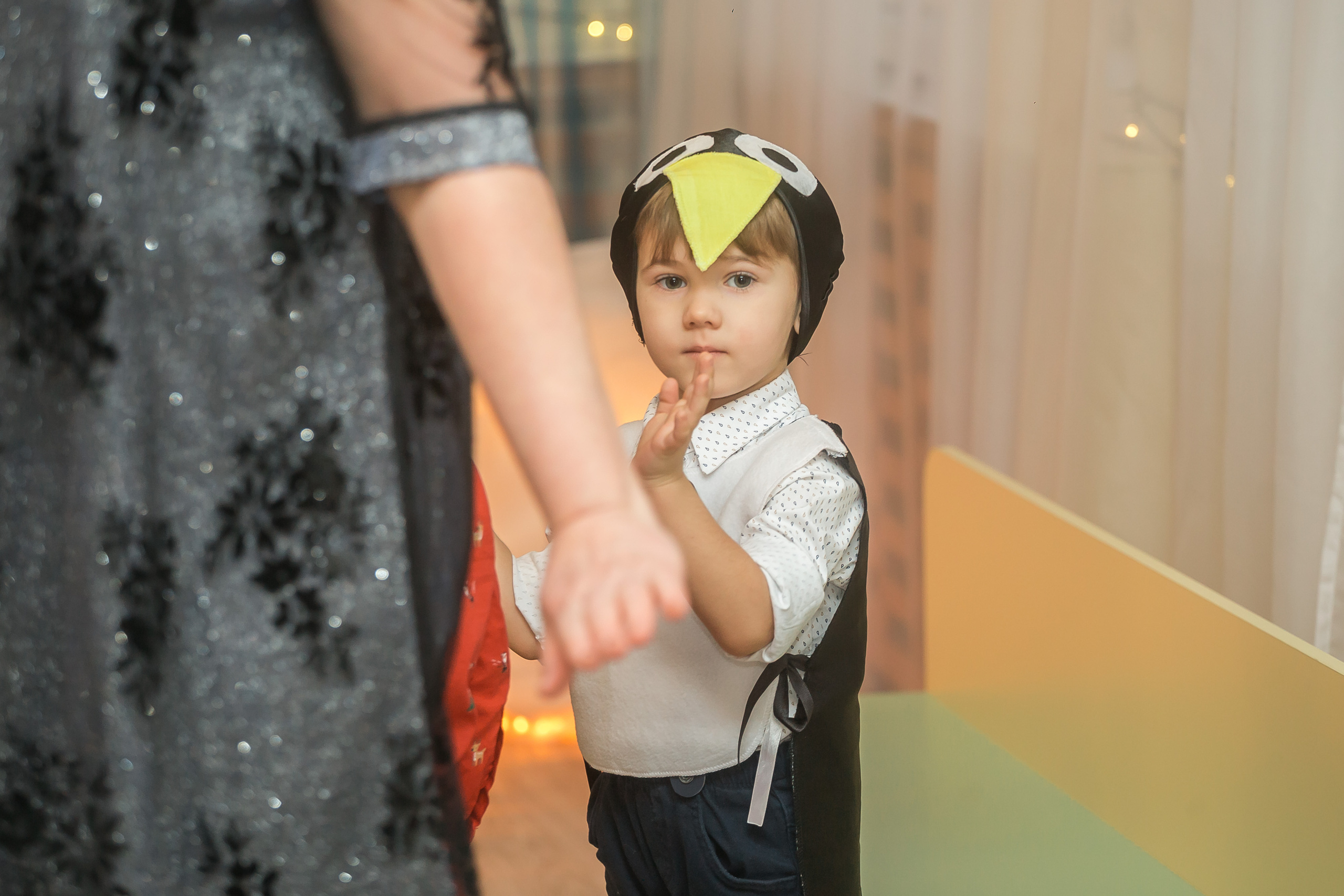 Новогодний утренник в младшей группе. Фотографиня Мария Дикова