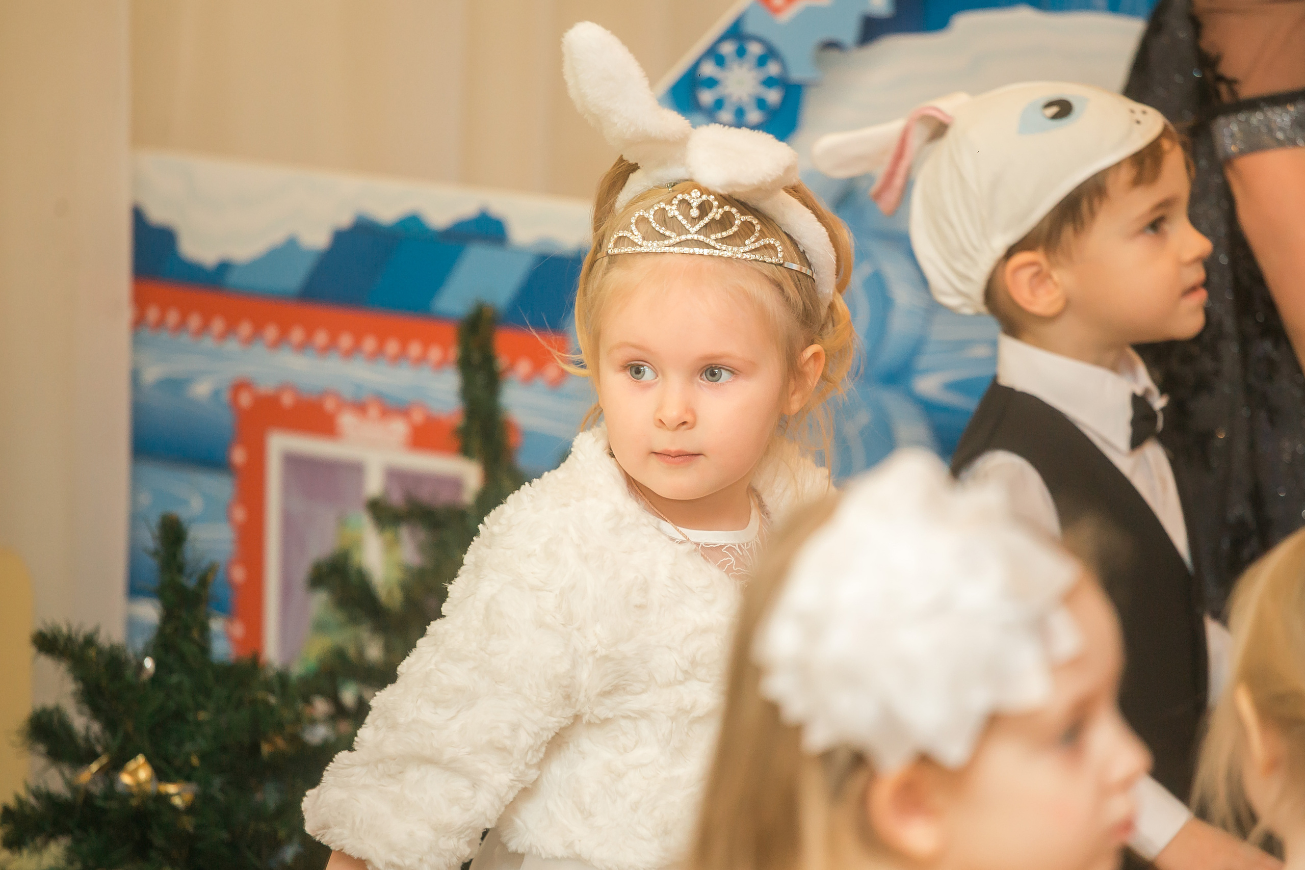 Новогодний утренник в младшей группе. Фотографиня Мария Дикова