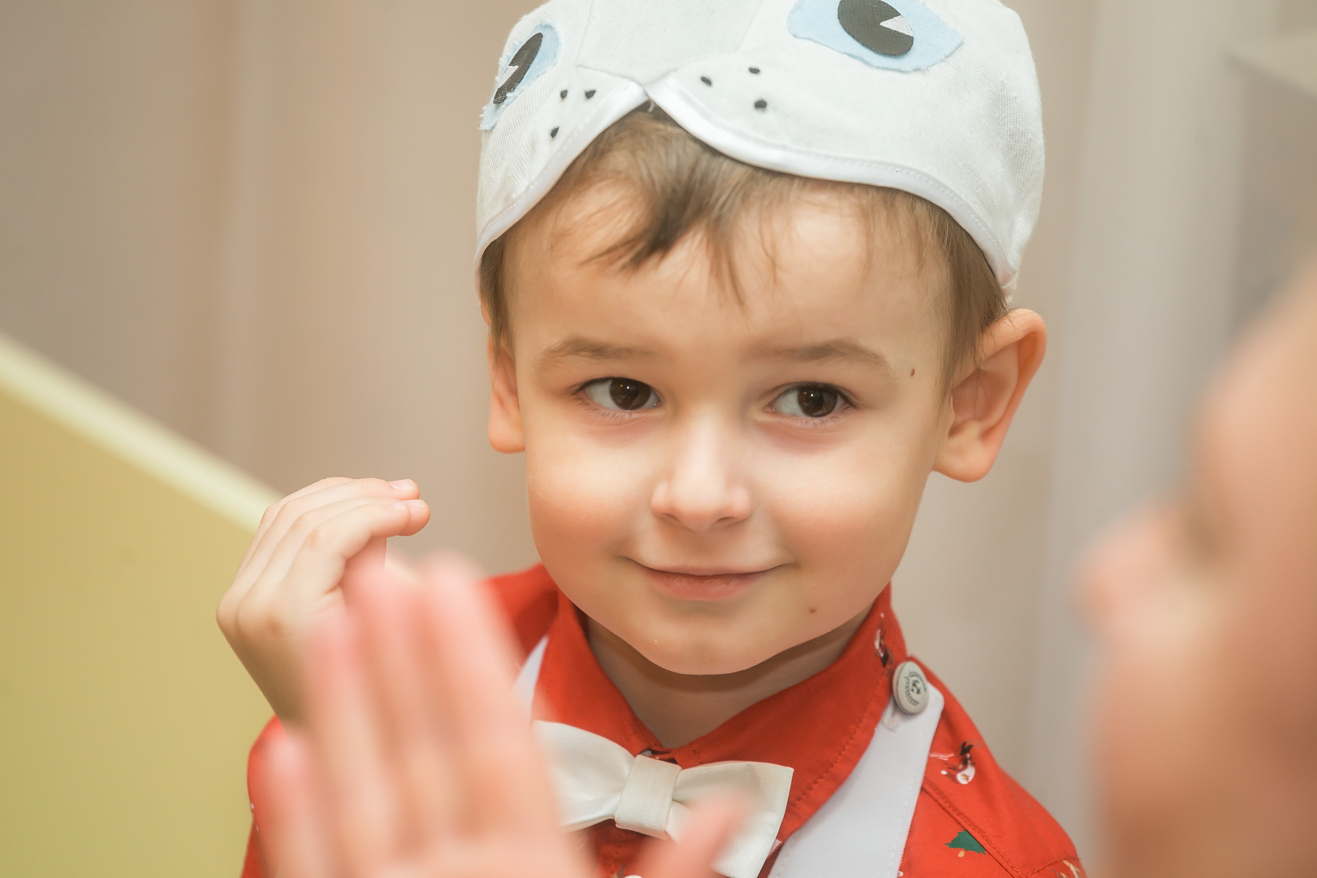 Новогодний утренник в младшей группе. Фотографиня Мария Дикова