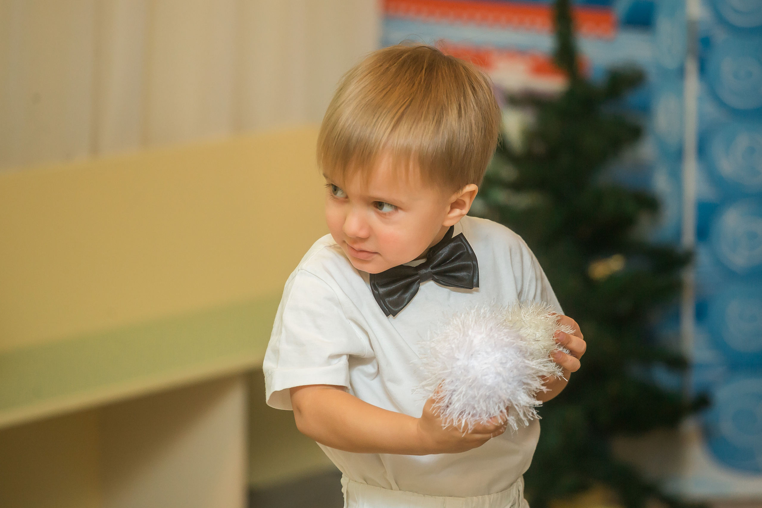 Новогодний утренник в младшей группе. Фотографиня Мария Дикова